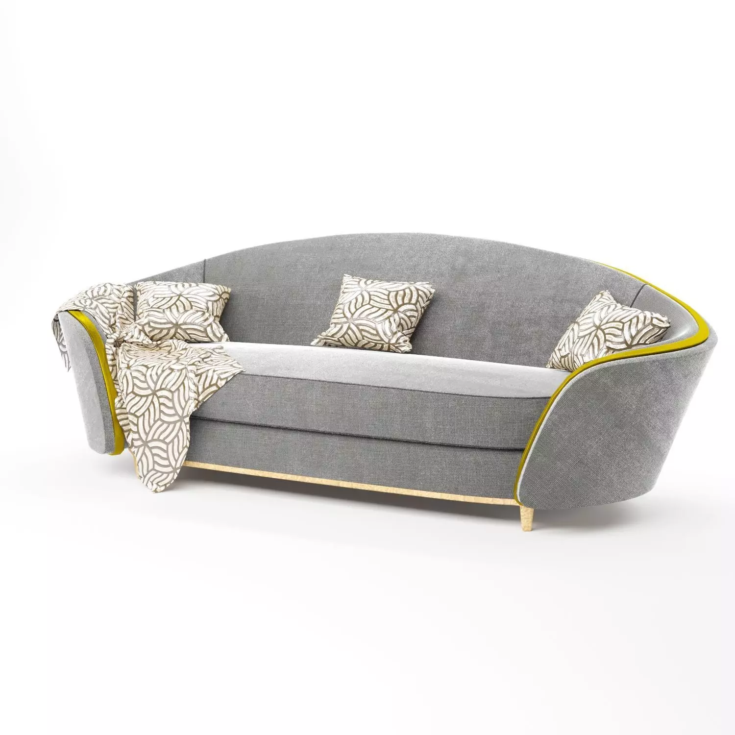 bb sofa best modeling Low-poly 3D model