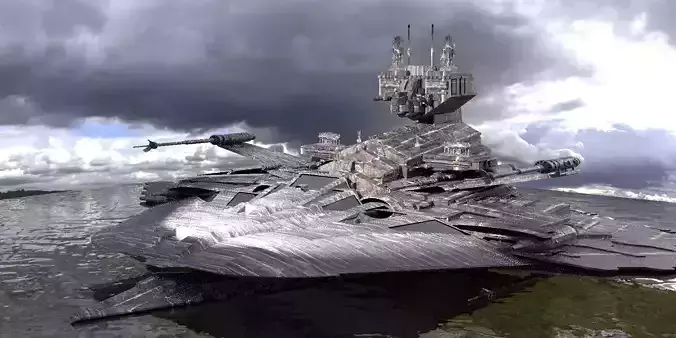 Stealth Assassin Cruise Ship  2