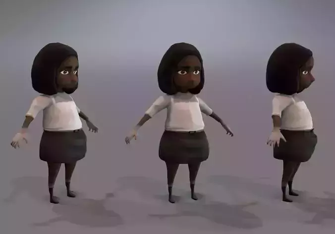 fat little black girl