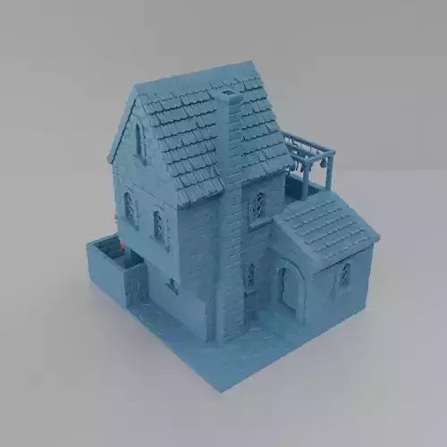 Medieval Butcher  Tabletop Terrain 25 mm