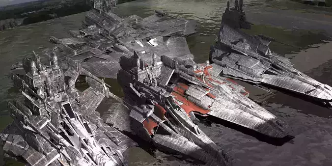 Stealth Assassin Cruise Ship 6 designs 