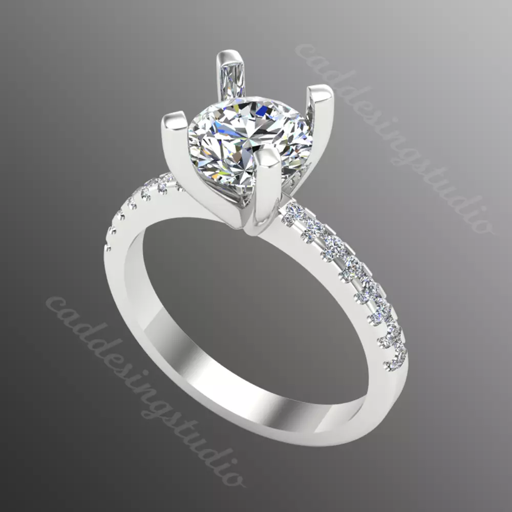 Ring iz52 3D print model_0