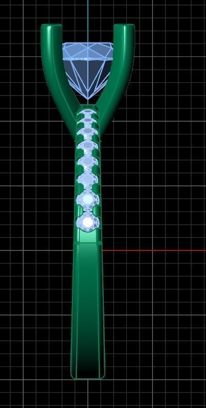 Ring iz52 3D print model_7