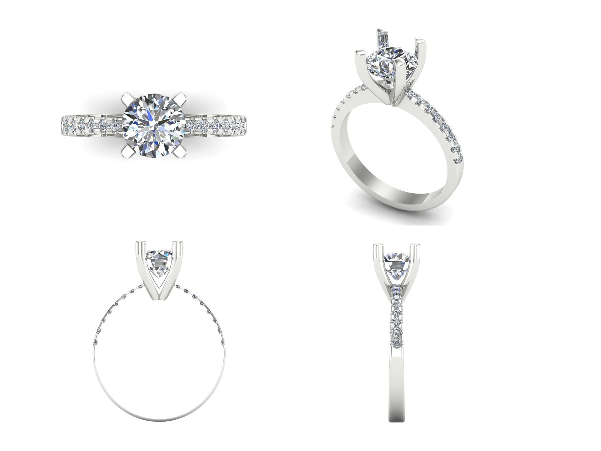 Ring iz52 3D print model_3