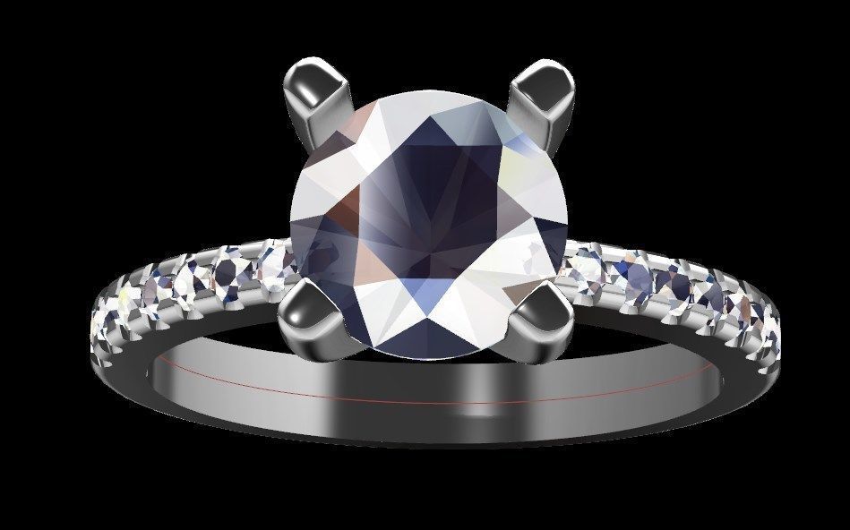 Ring iz52 3D print model_11