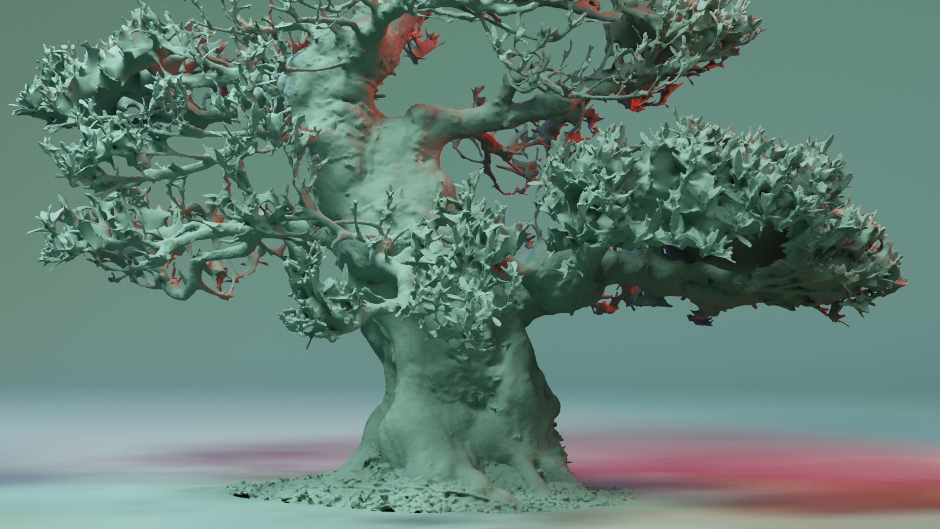 Enchanted Big Tree 4 3D model_1