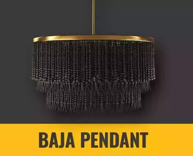 BAJA PENDANT 3D model