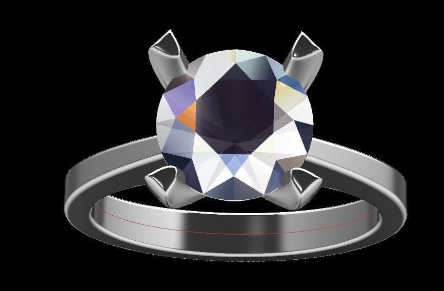 Ring iz56 3D print model_21