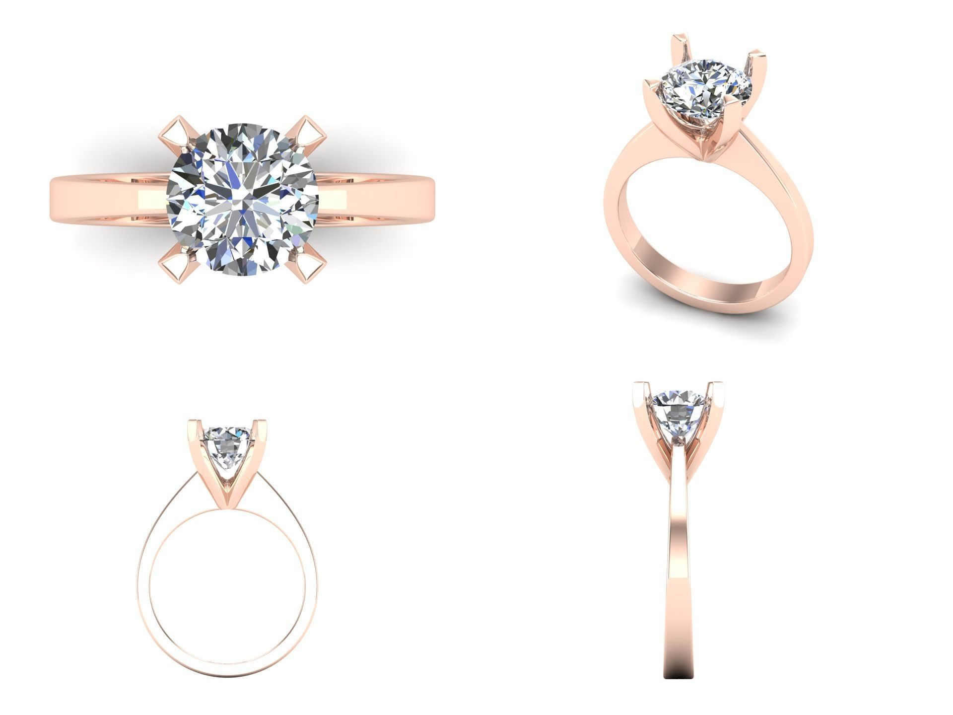 Ring iz56 3D print model_4