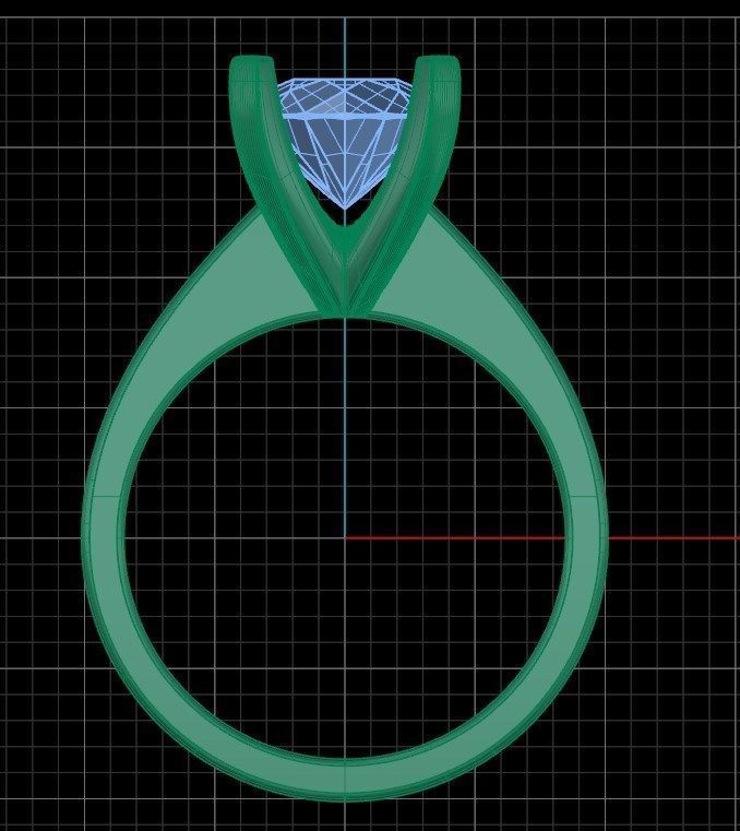 Ring iz56 3D print model_9