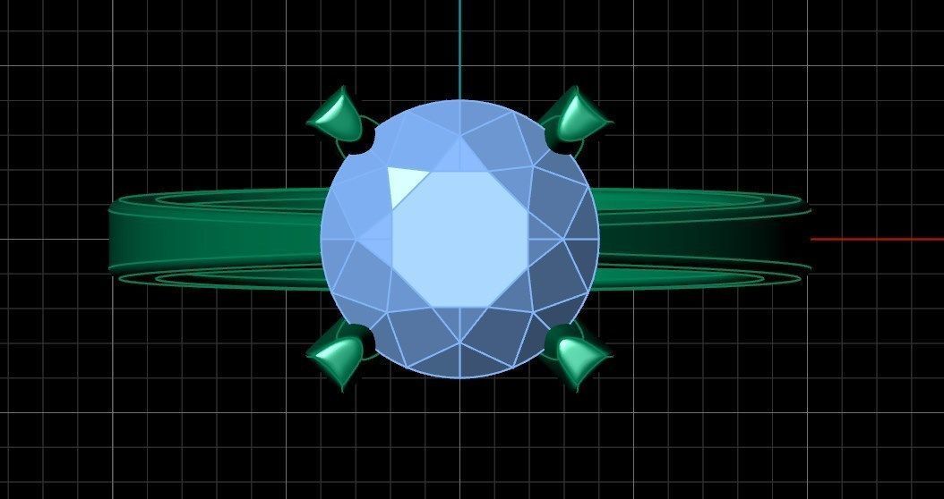 Ring iz56 3D print model_6