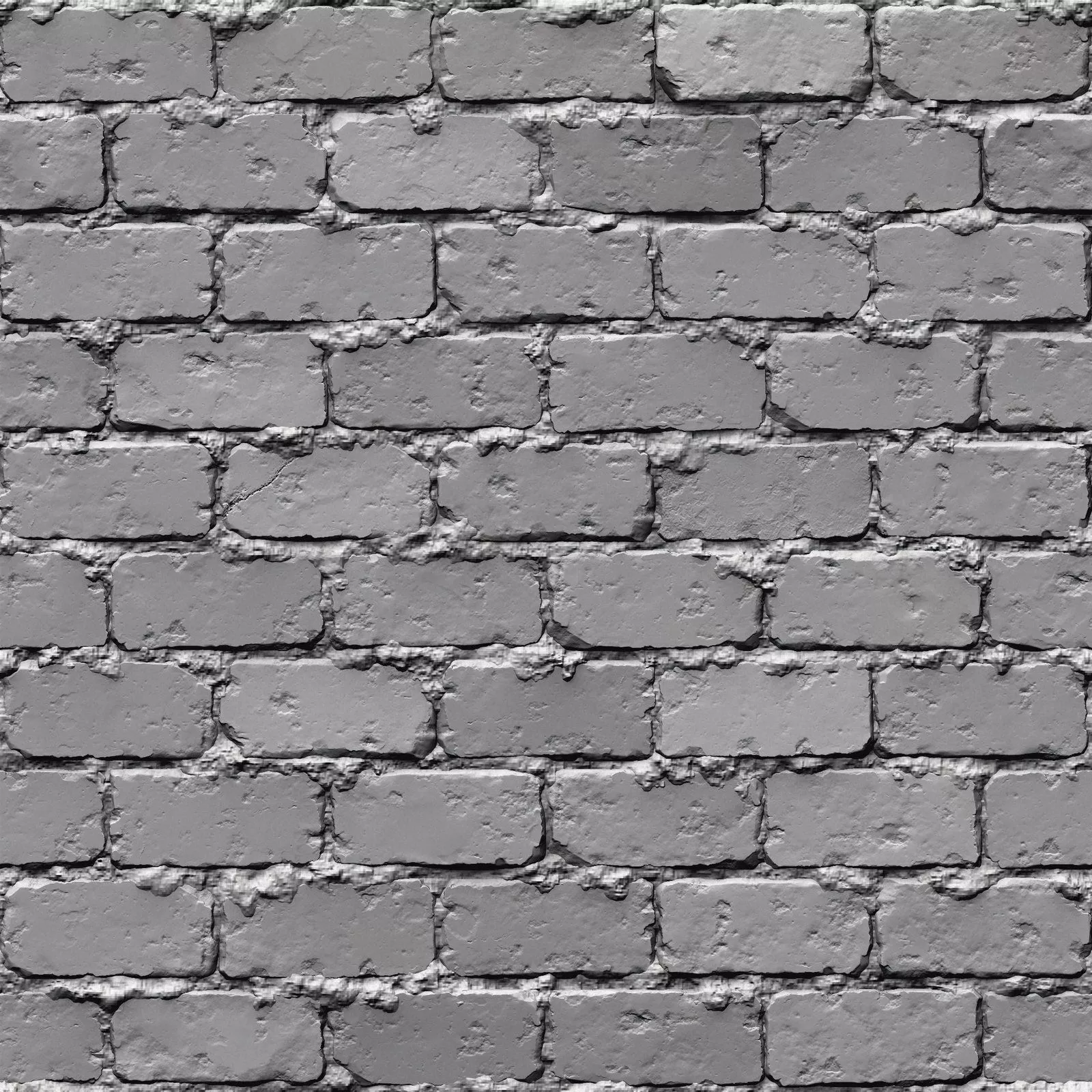 nonnn brick wall texture 3D print model