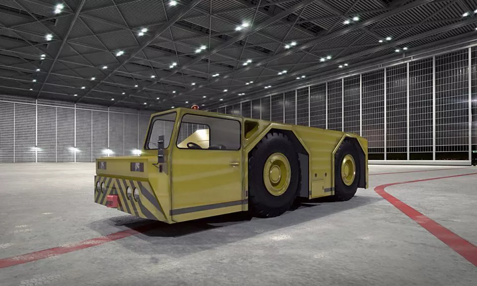 Airport Truck 3D model