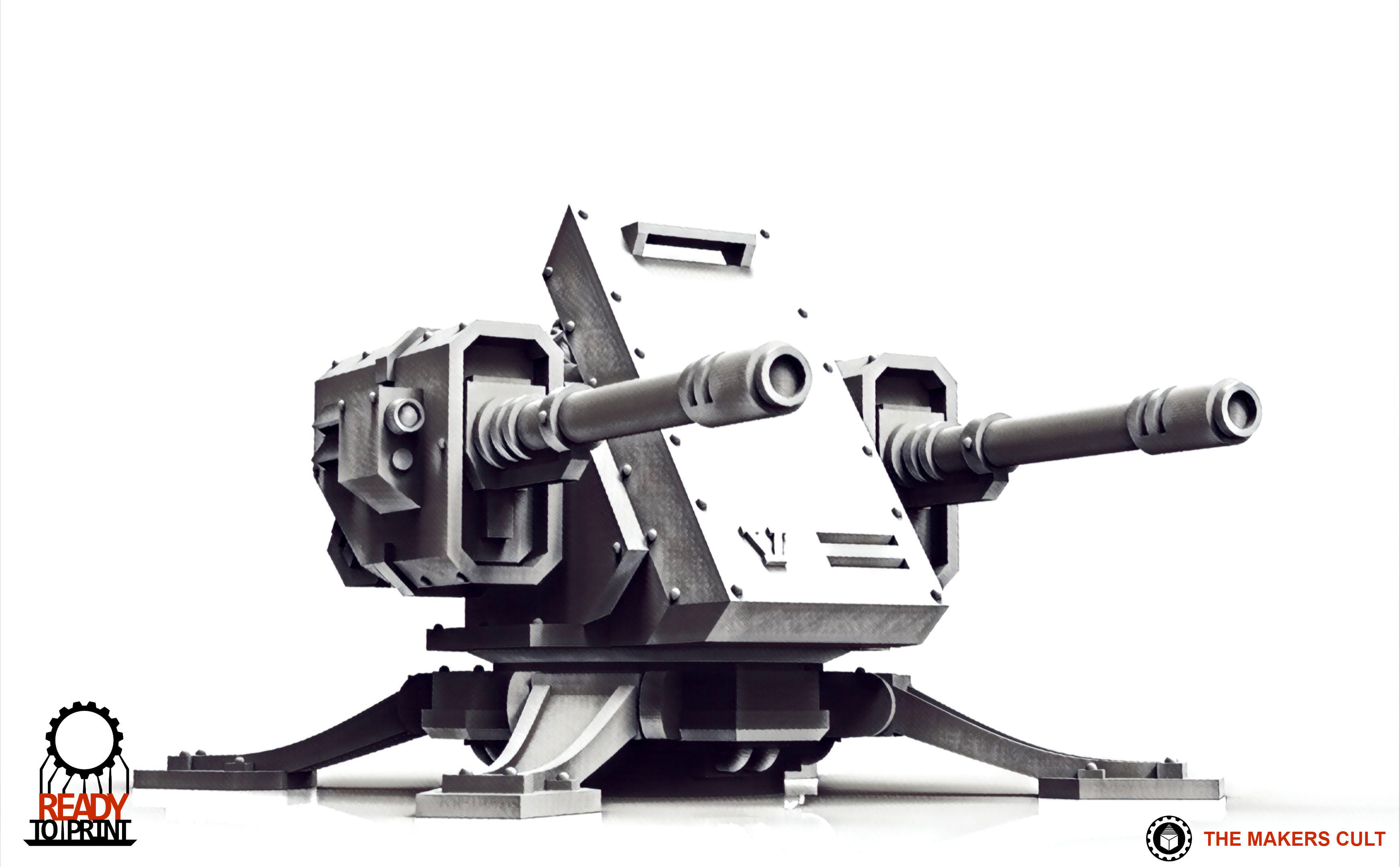 Valour Korps - Defense Turret 3D print model_29