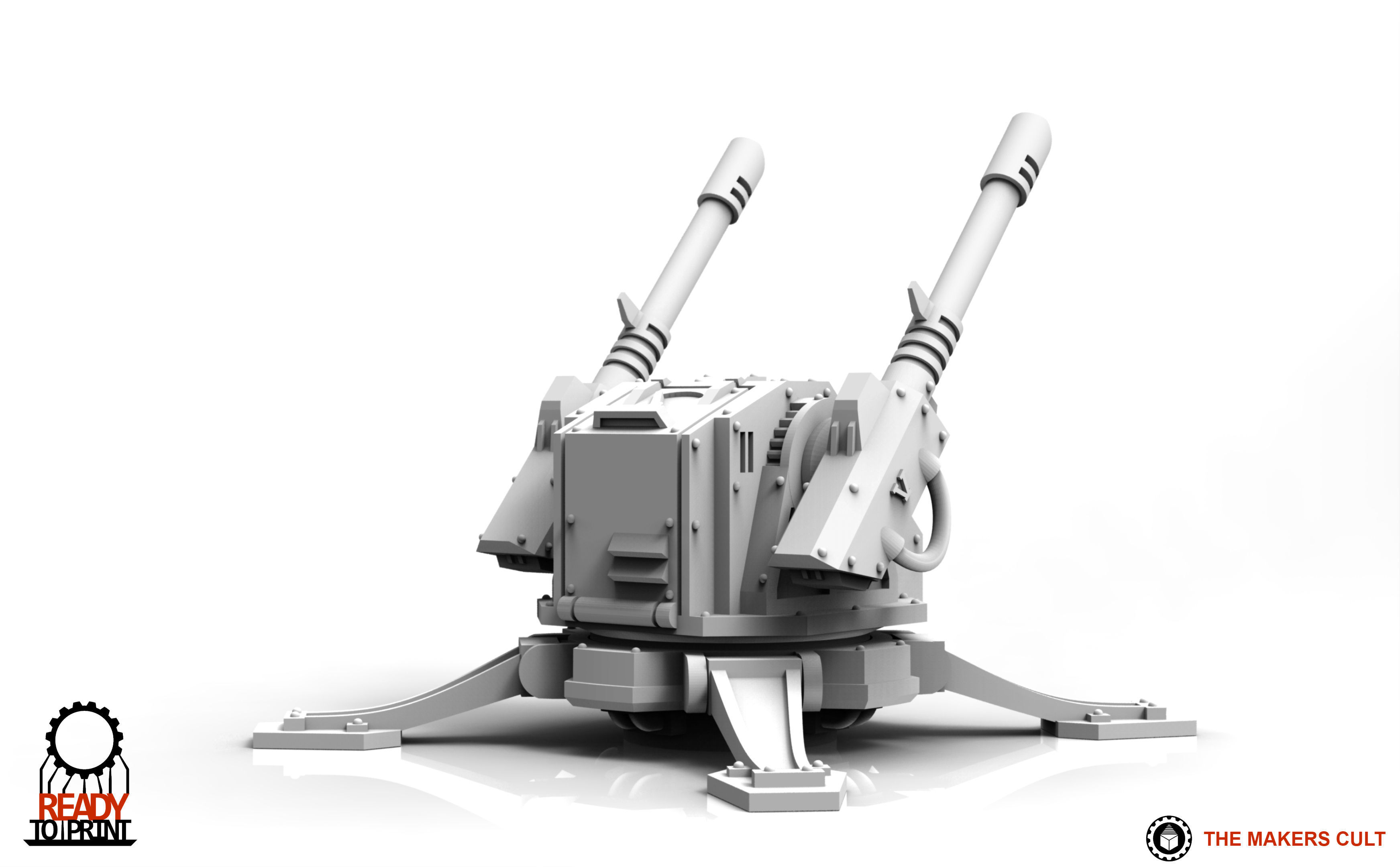 Valour Korps - Defense Turret 3D print model_16