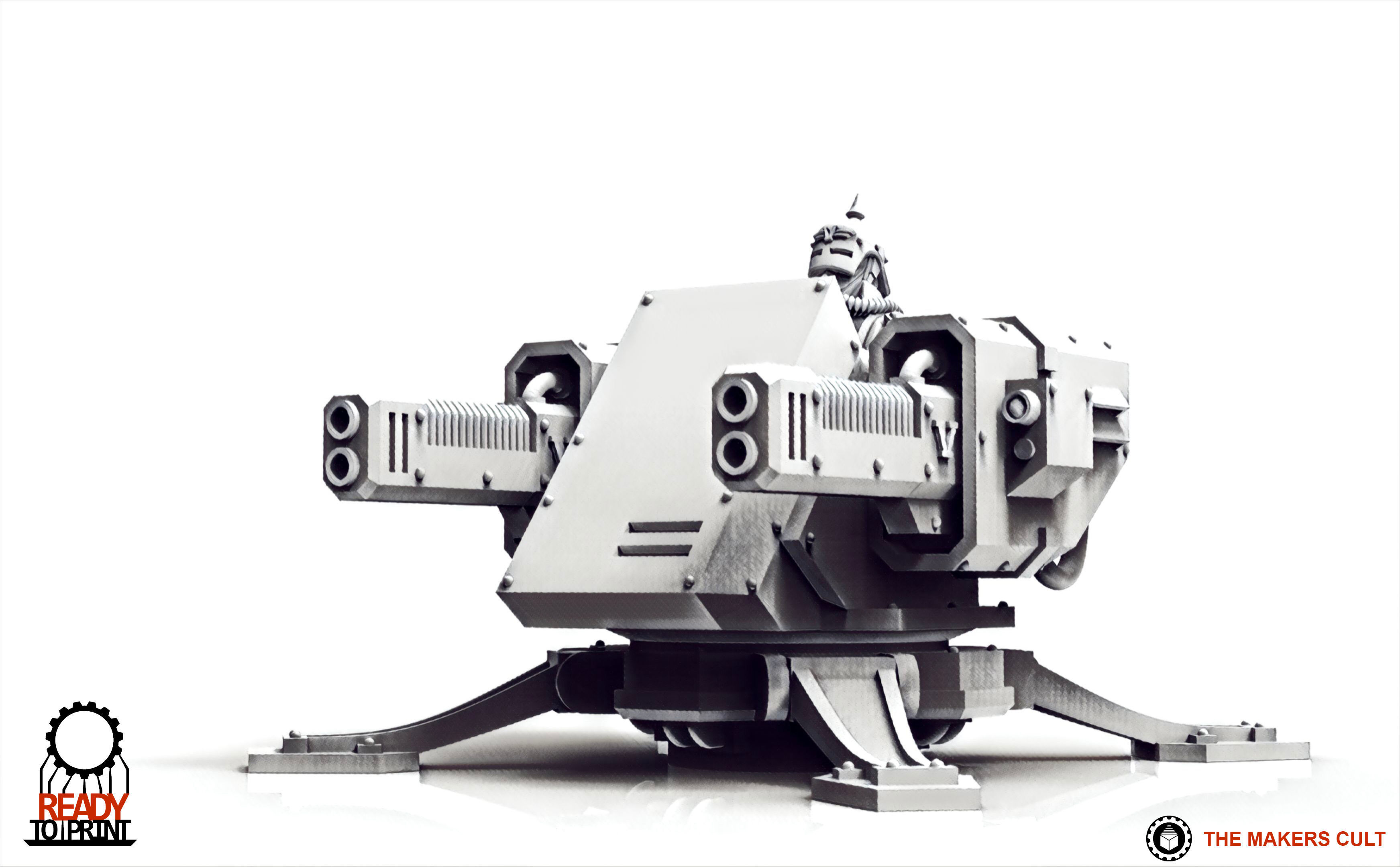 Valour Korps - Defense Turret 3D print model_19