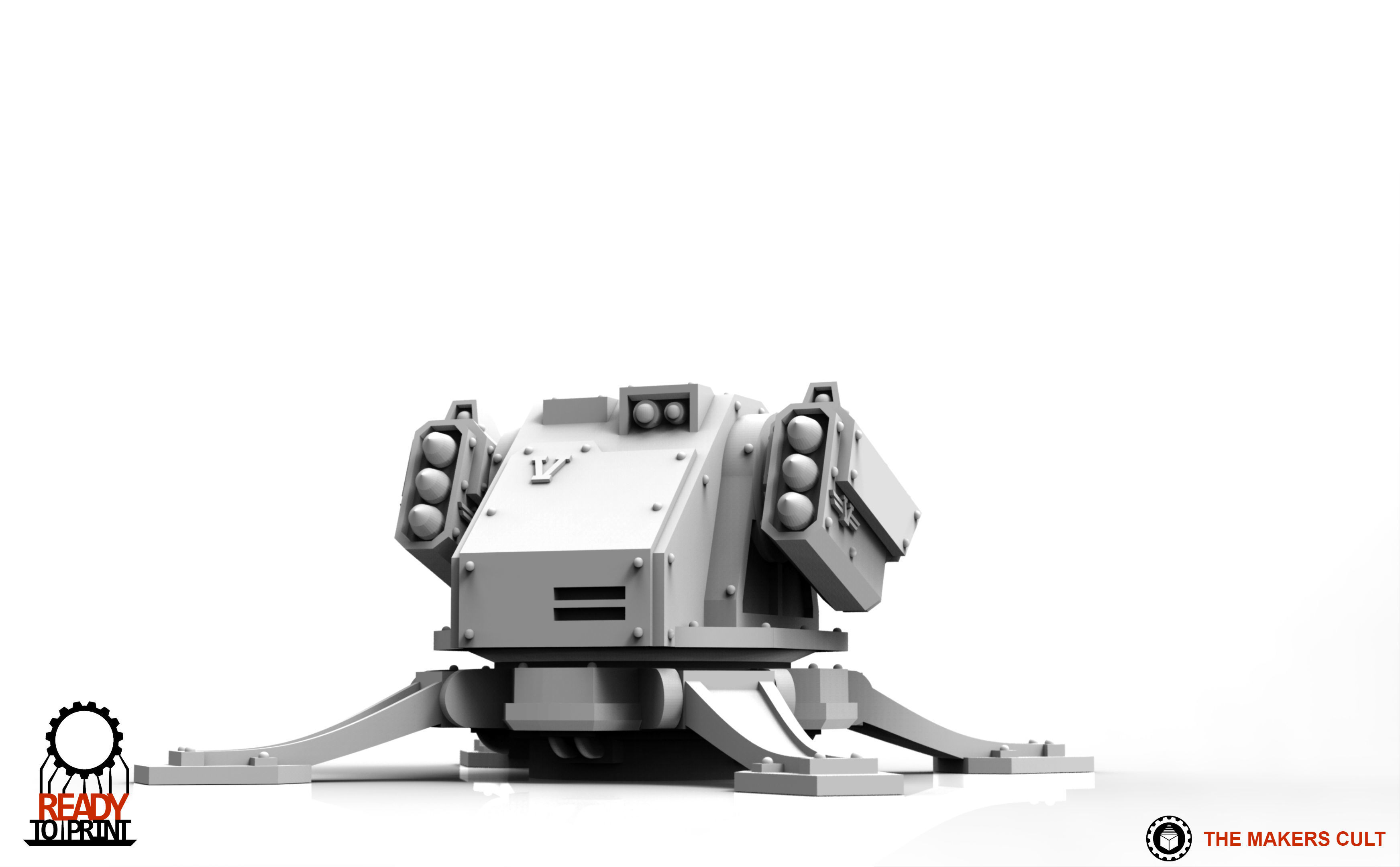 Valour Korps - Defense Turret 3D print model_15