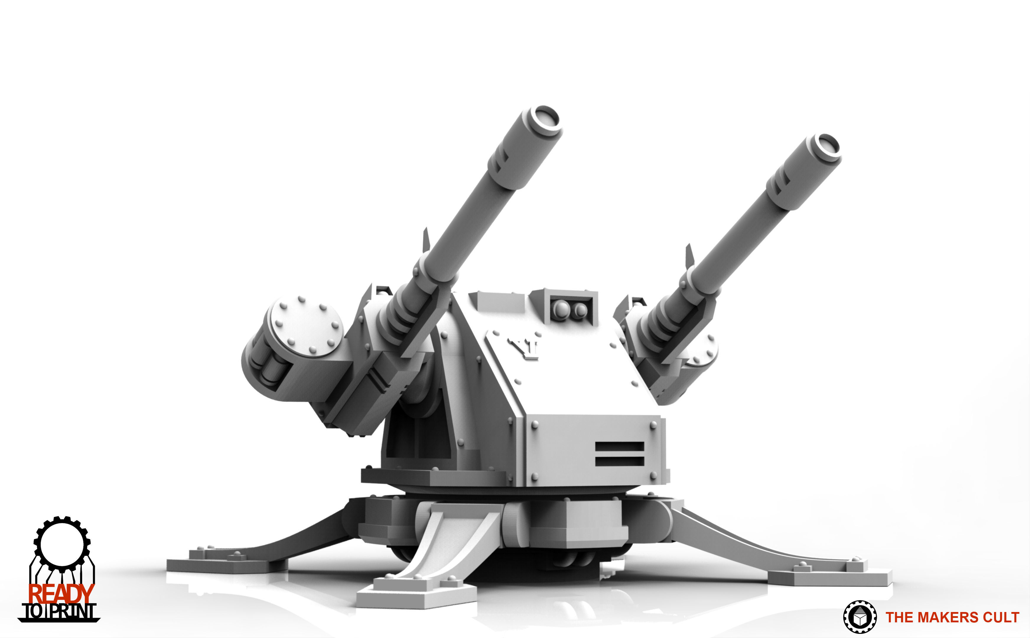 Valour Korps - Defense Turret 3D print model_21