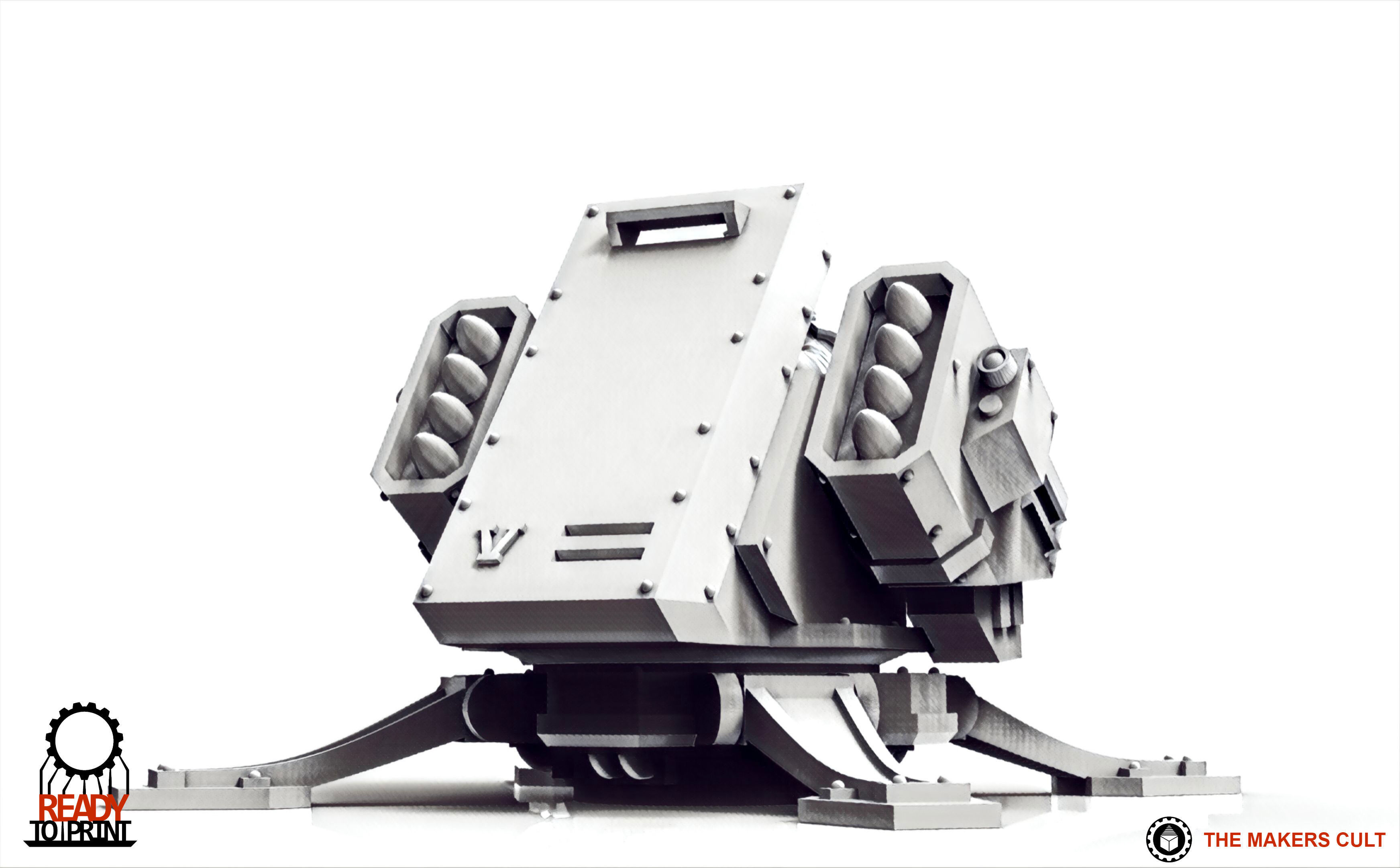 Valour Korps - Defense Turret 3D print model_24