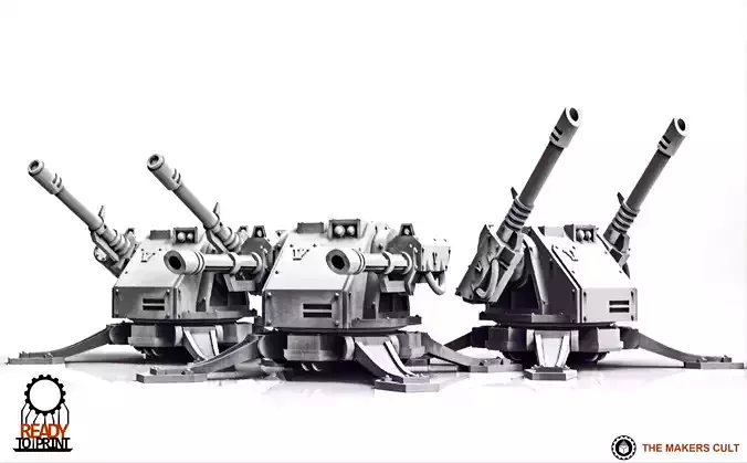 Valour Korps - Defense Turret 3D print model