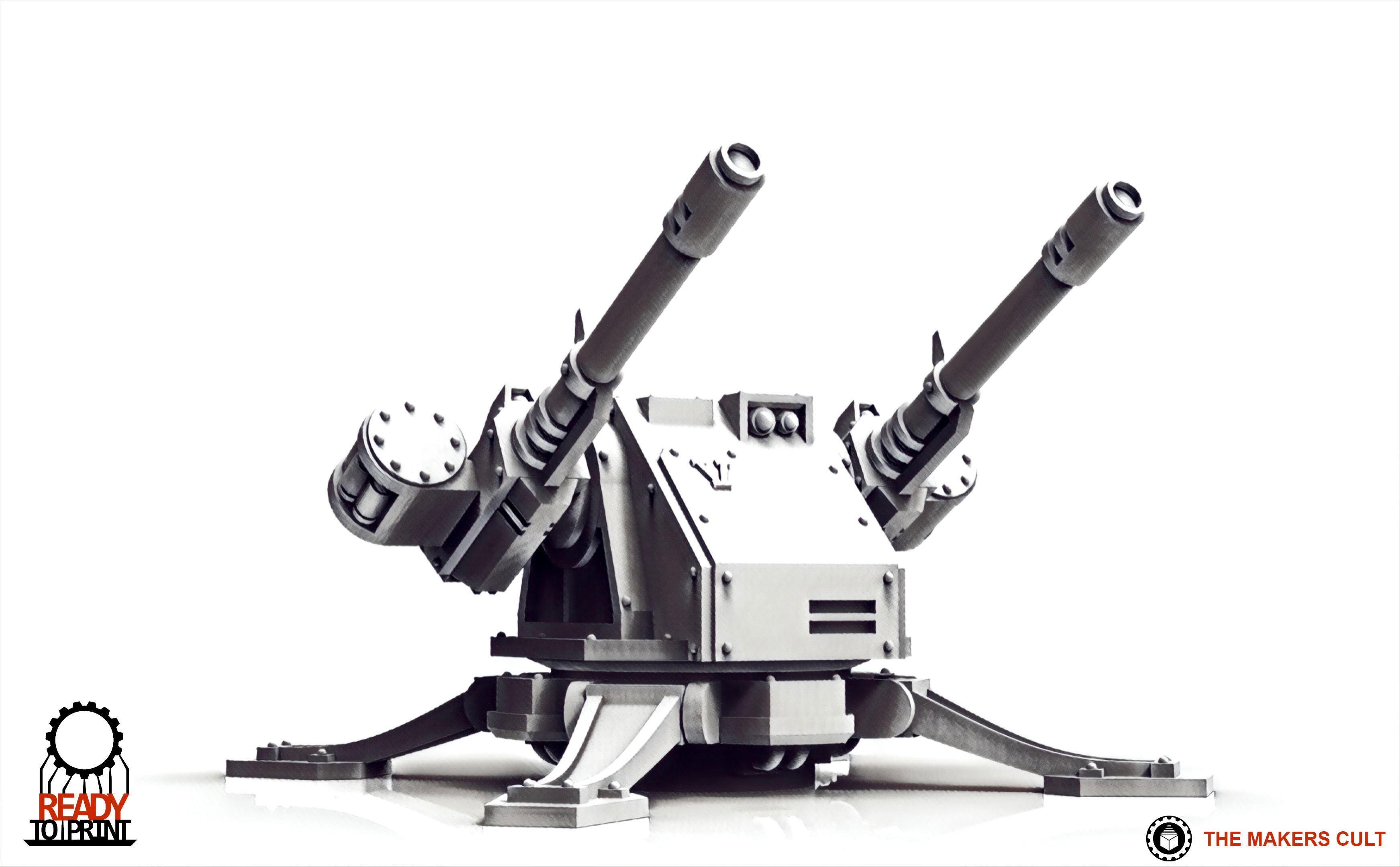 Valour Korps - Defense Turret 3D print model_11