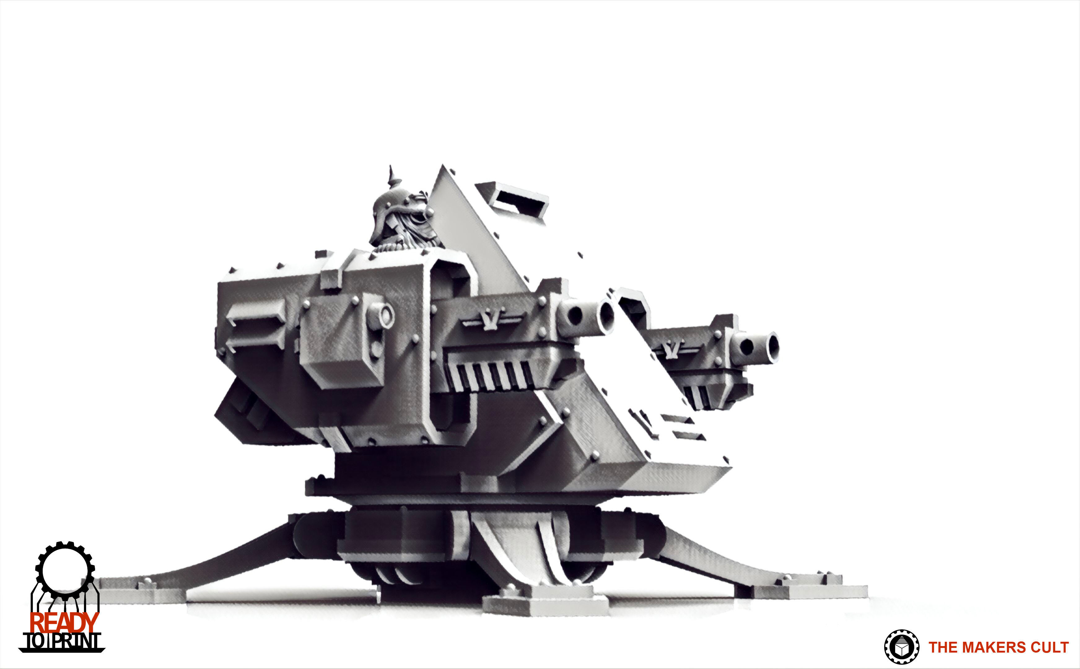 Valour Korps - Defense Turret 3D print model_23