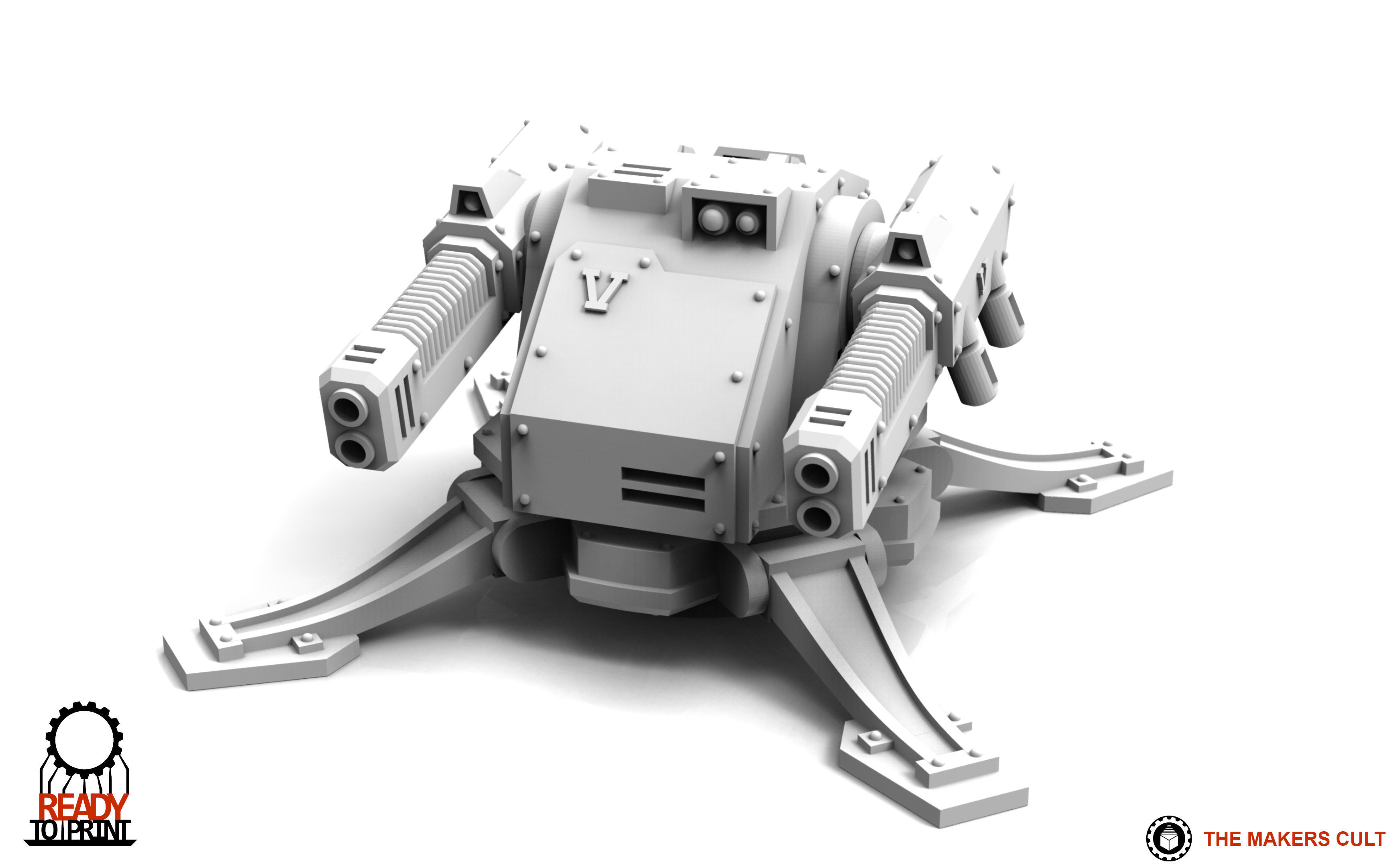 Valour Korps - Defense Turret 3D print model_18