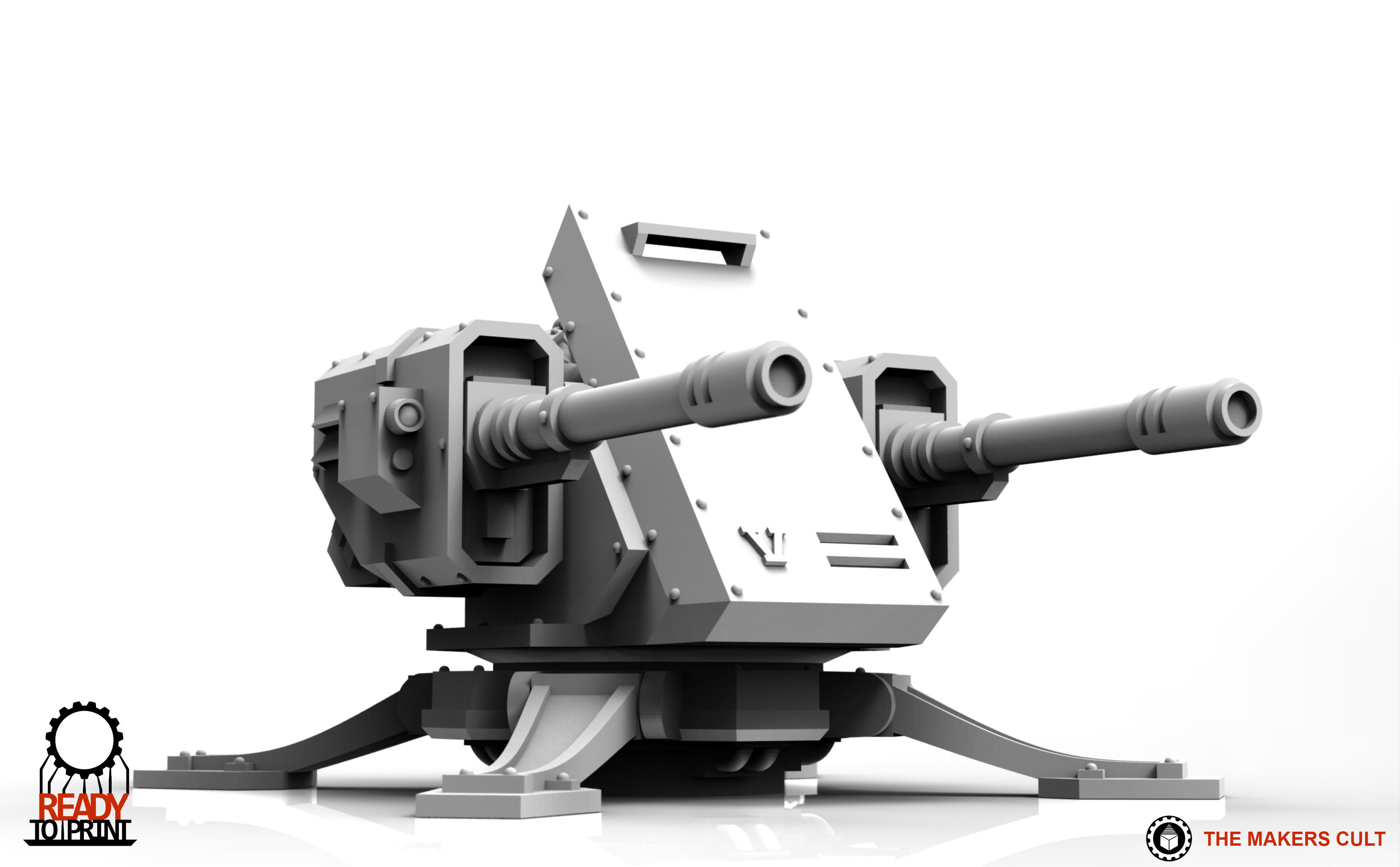 Valour Korps - Defense Turret 3D print model_37