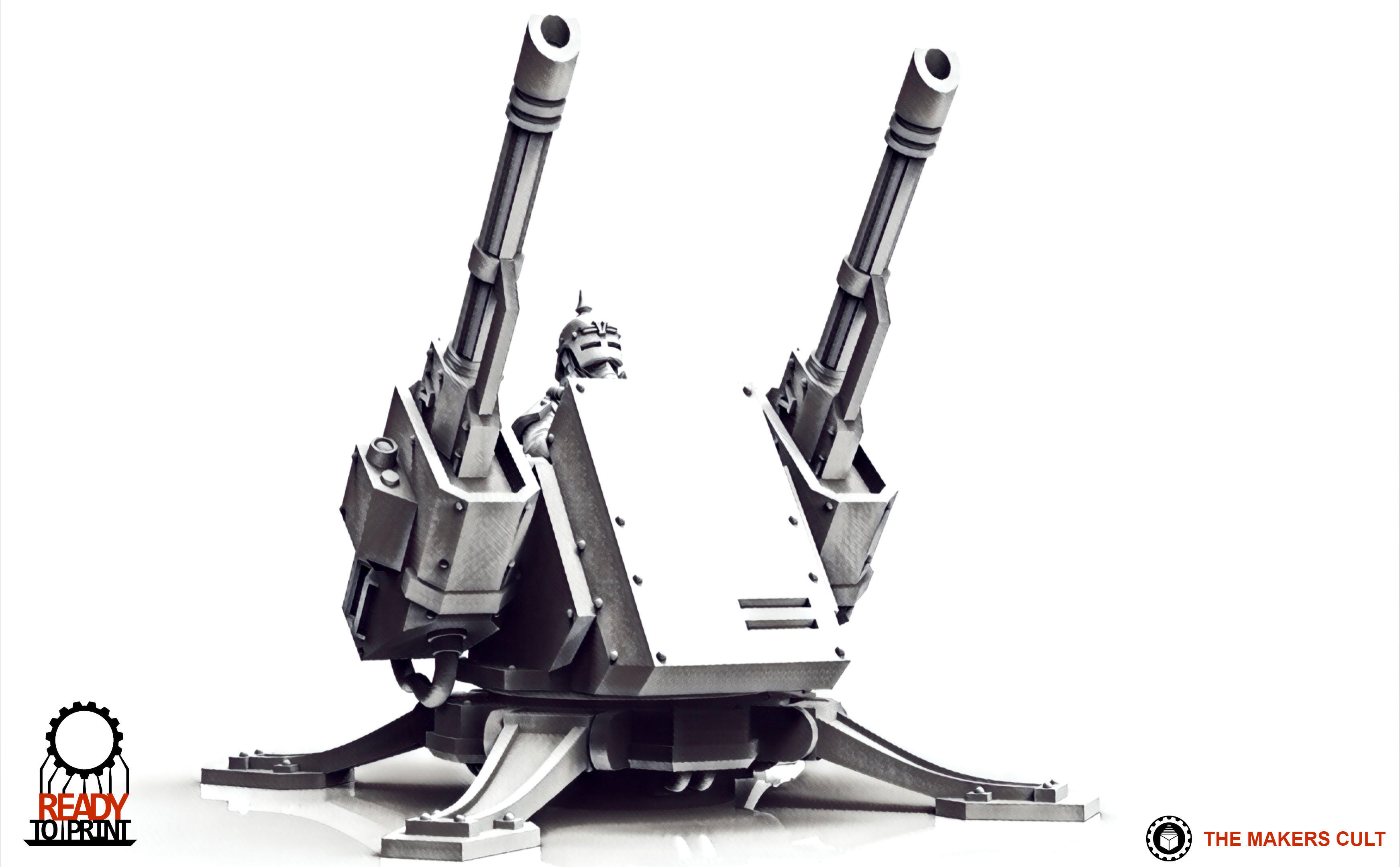 Valour Korps - Defense Turret 3D print model_30