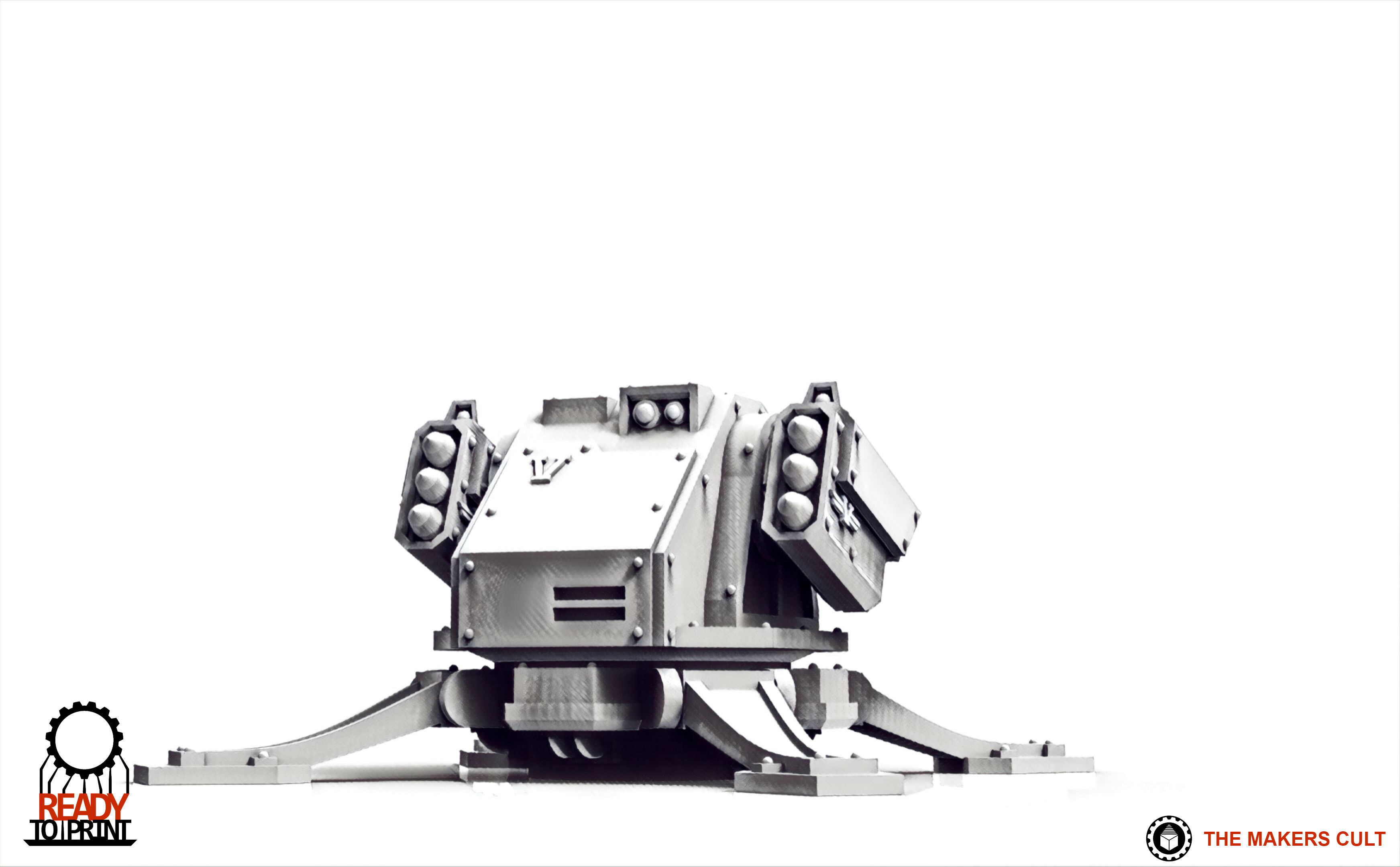 Valour Korps - Defense Turret 3D print model_6