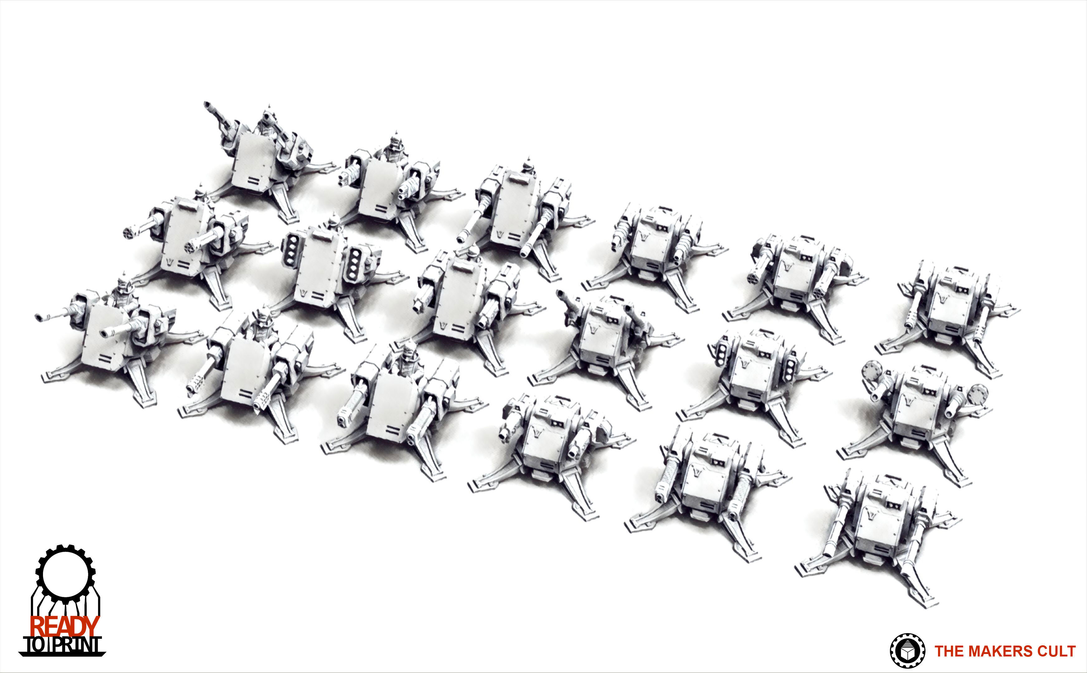 Valour Korps - Defense Turret 3D print model_4