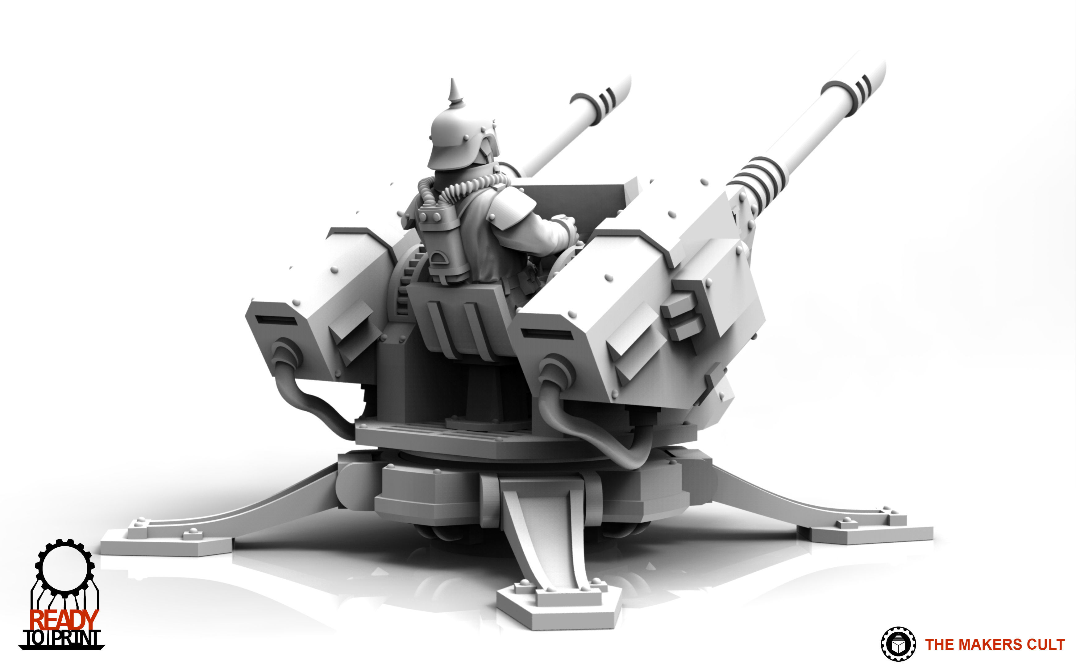 Valour Korps - Defense Turret 3D print model_28