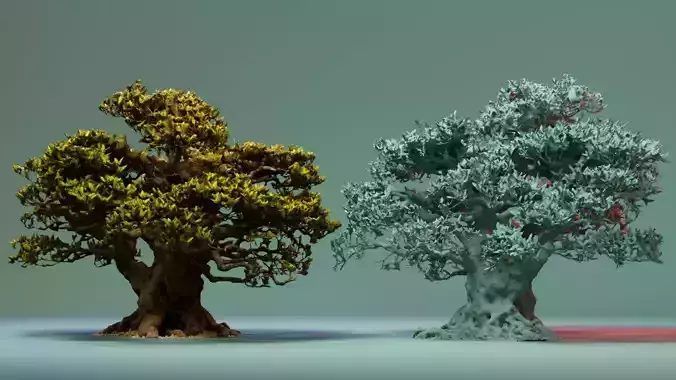 Enchanted Big Tree 2 3D model