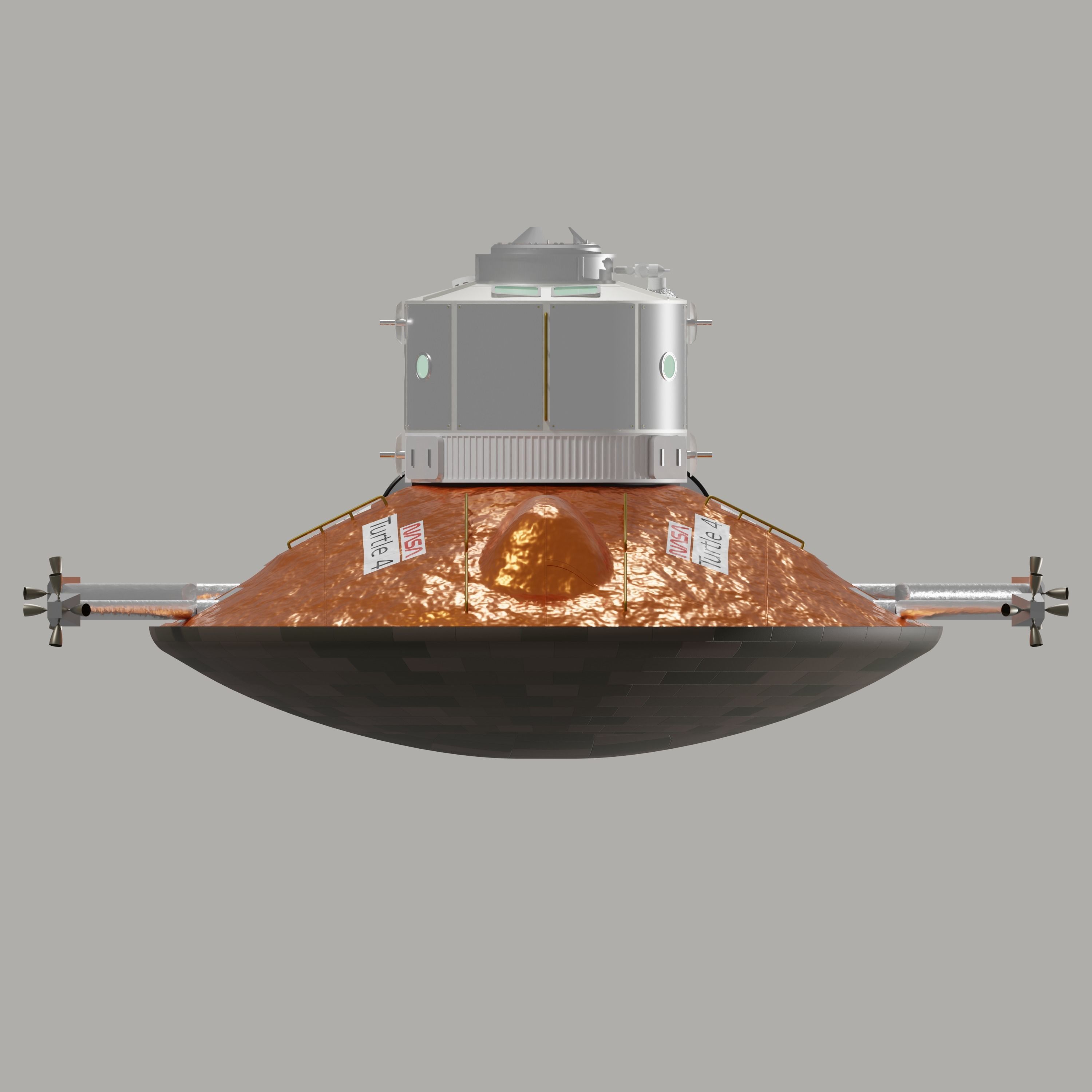 NASA Turtle Orbital Transfer Vehicle 3D model_5