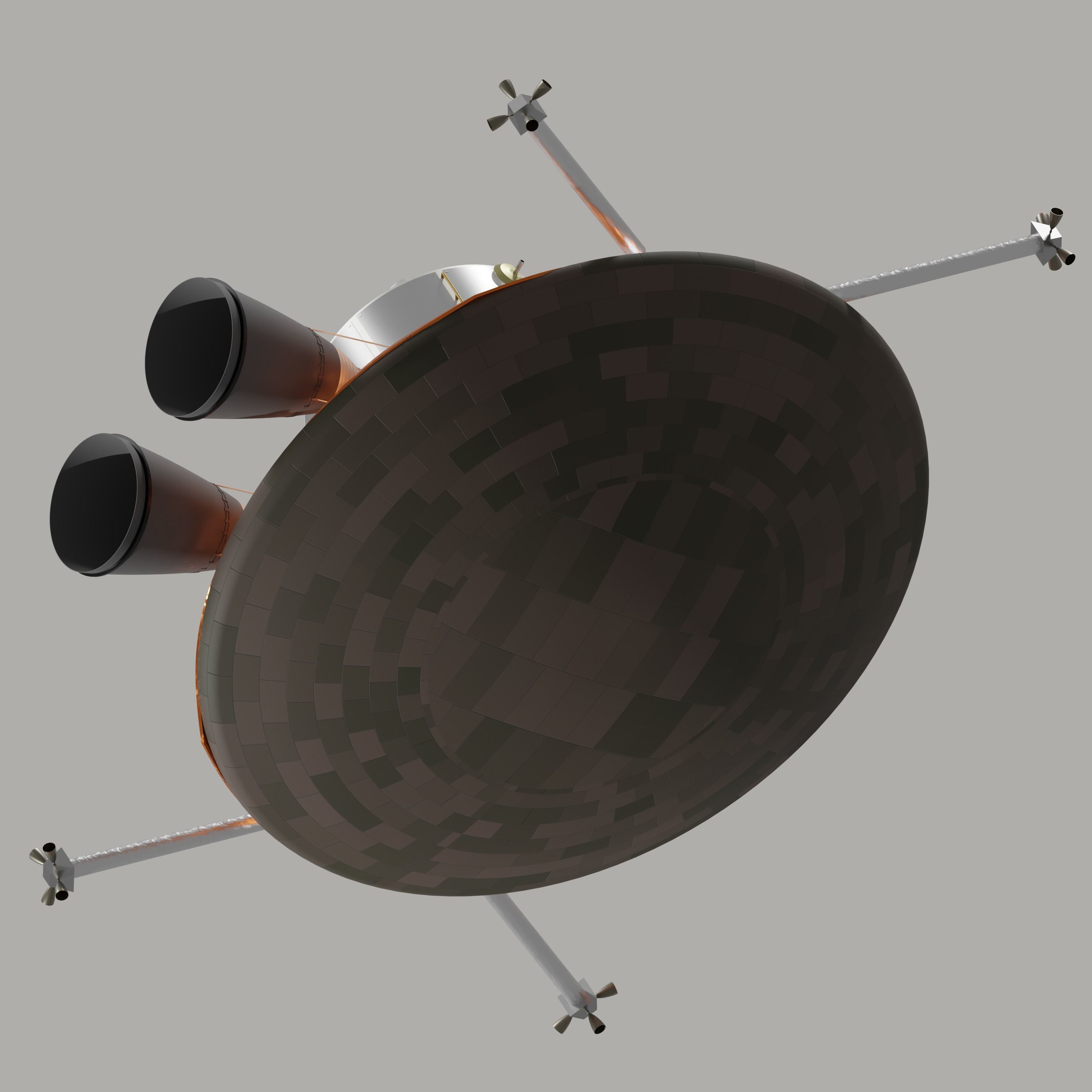NASA Turtle Orbital Transfer Vehicle 3D model_12