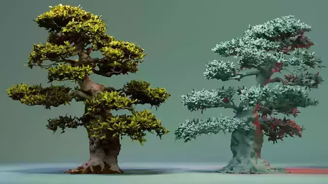 Enchanted Big Tree 1 3D model