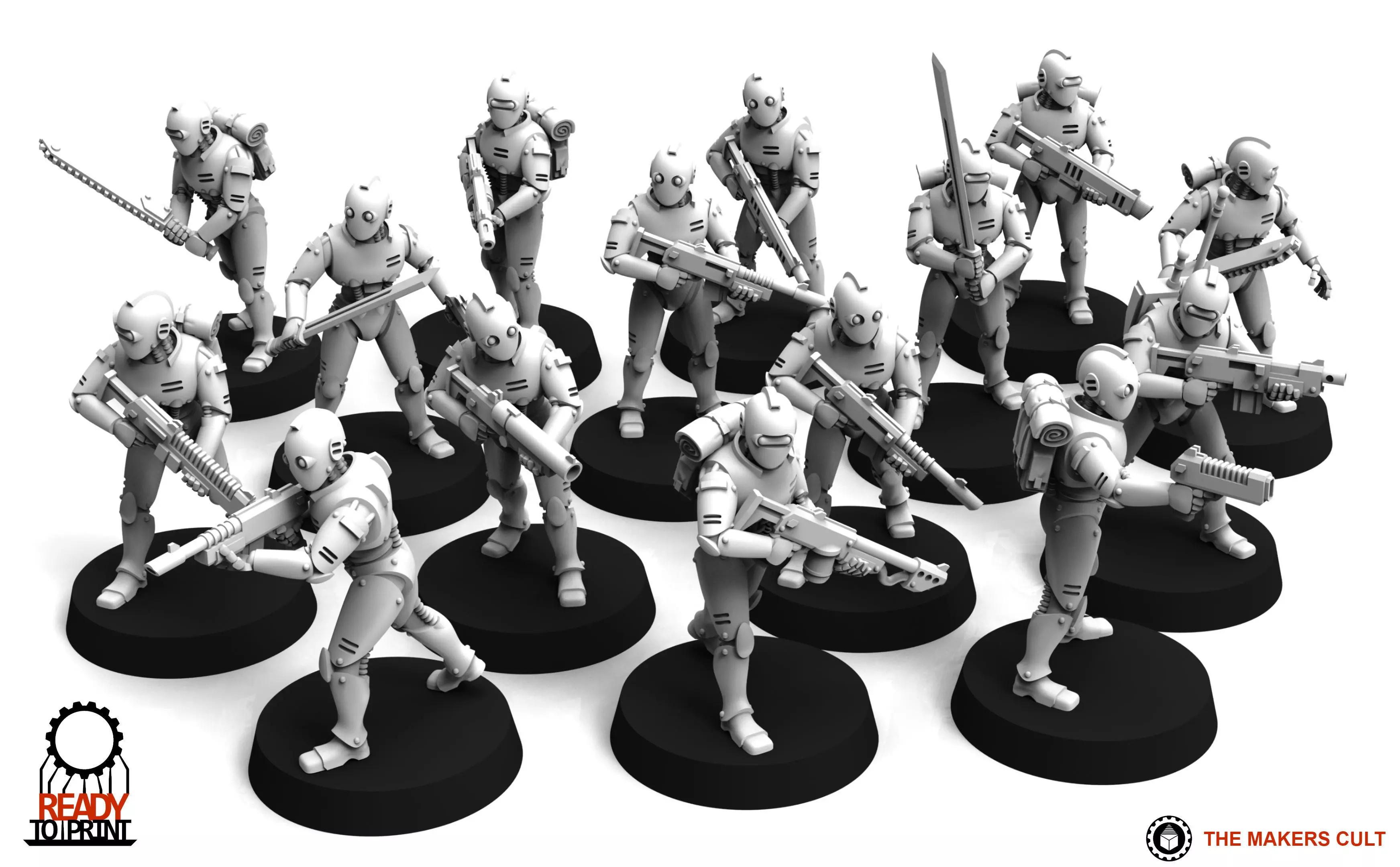 DecoBots - Infantry Builder 3D print model