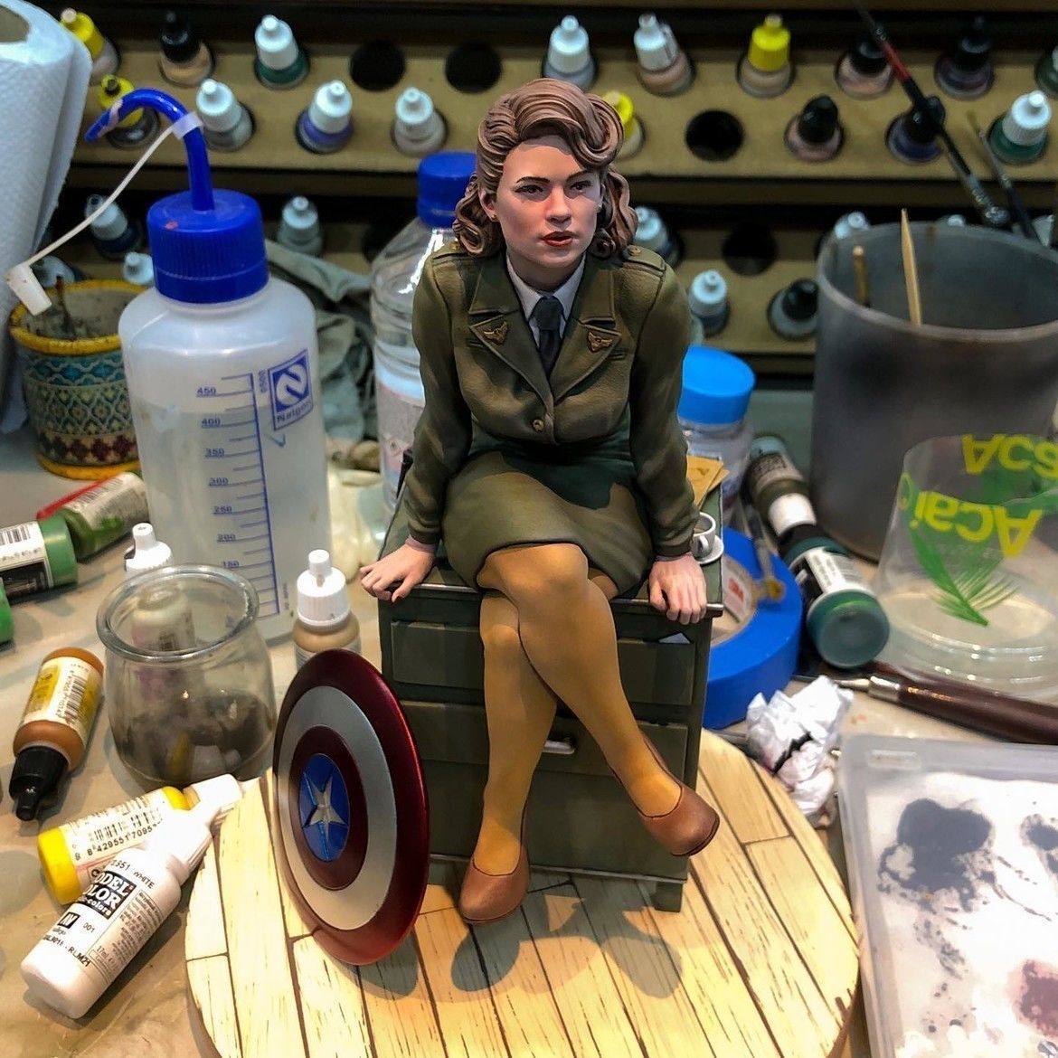 Agent Carter STL 3D print model_15