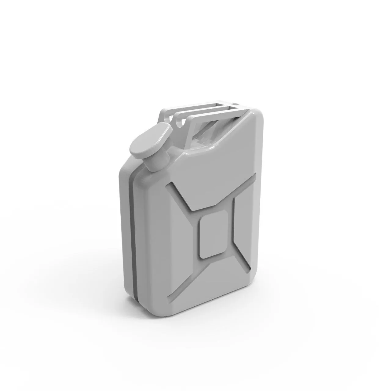 Jerry Can Gasoline Container - 1-35 scale 3D print model