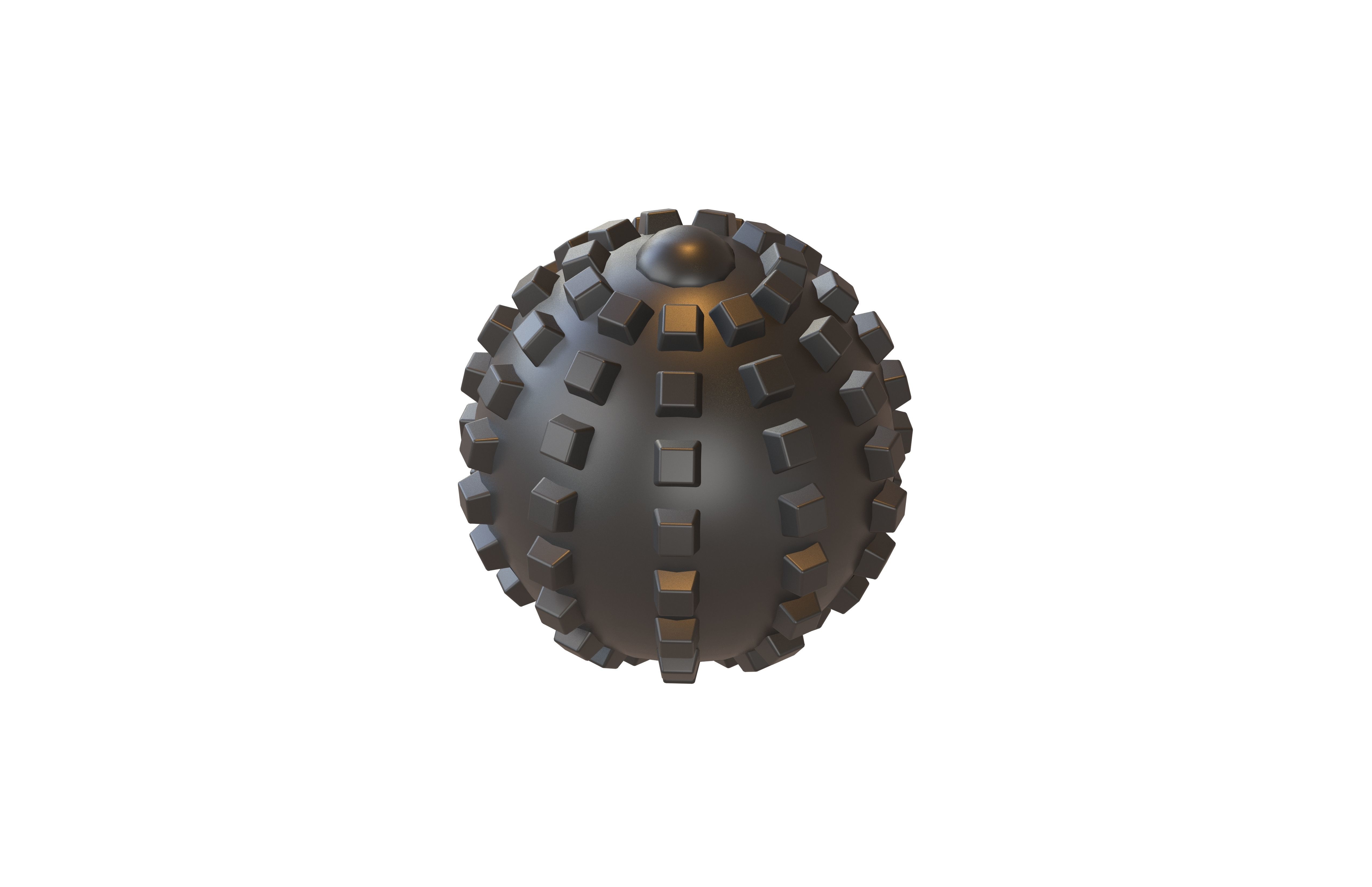 Massage Ball v1 001 Low-poly 3D model_2
