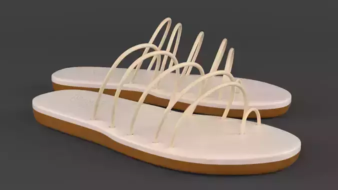 Slide Sandal 3D model