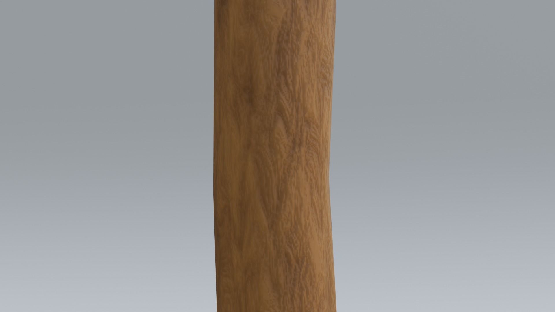 Battle axe Low-poly 3D model_23