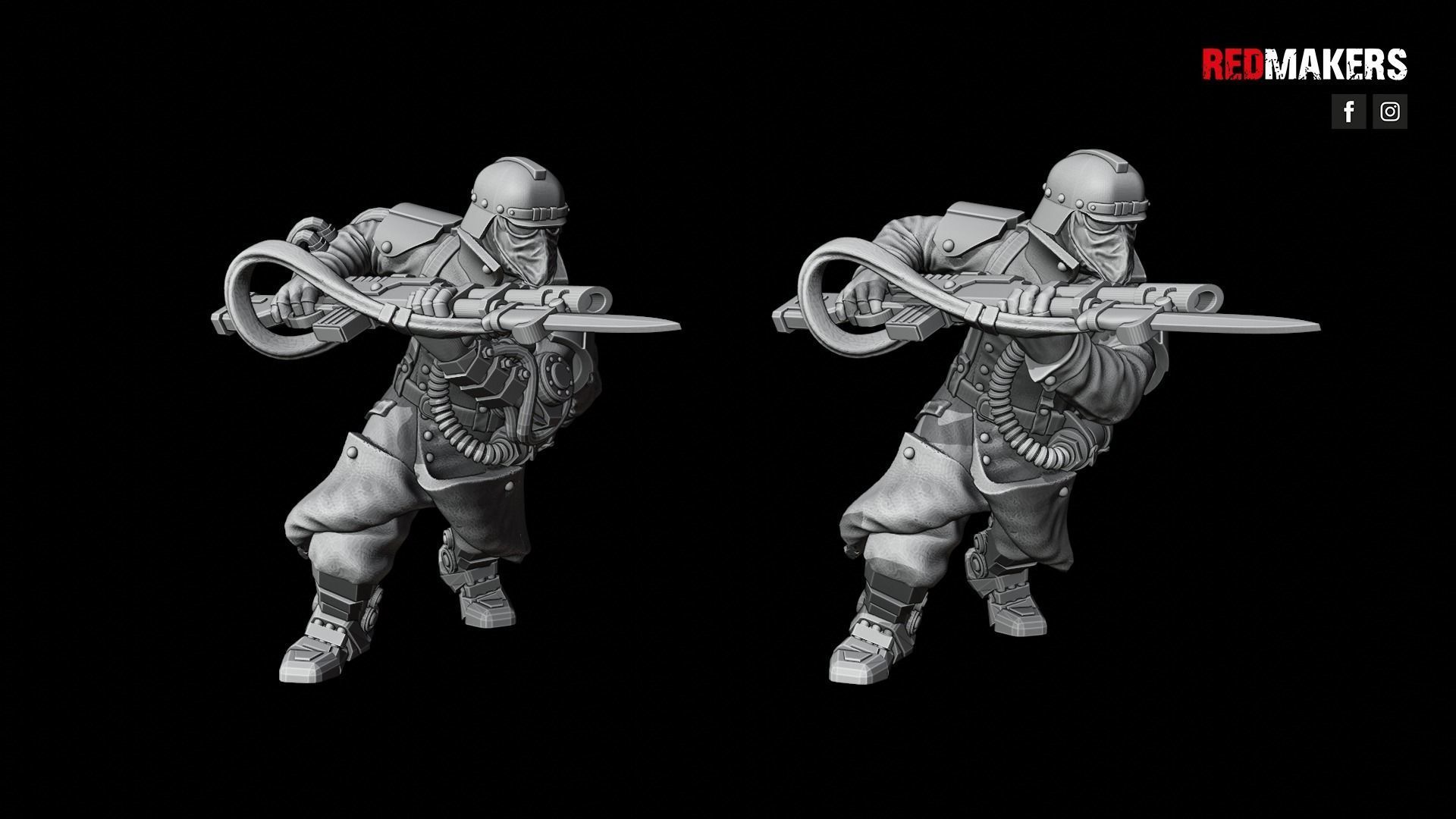Death Division - Kill Squad - Imperial Force 3D print model_60
