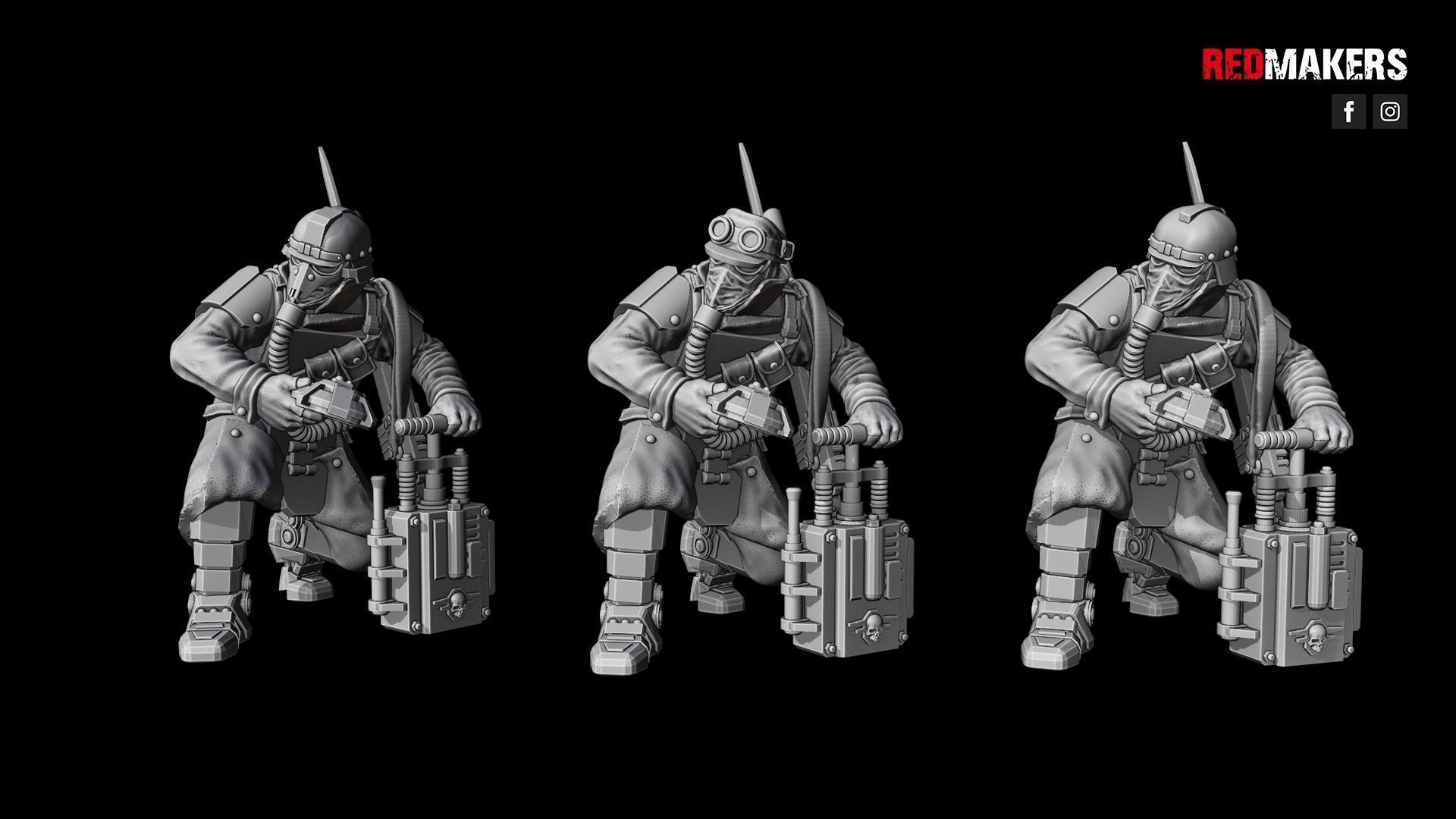 Death Division - Kill Squad - Imperial Force 3D print model_39