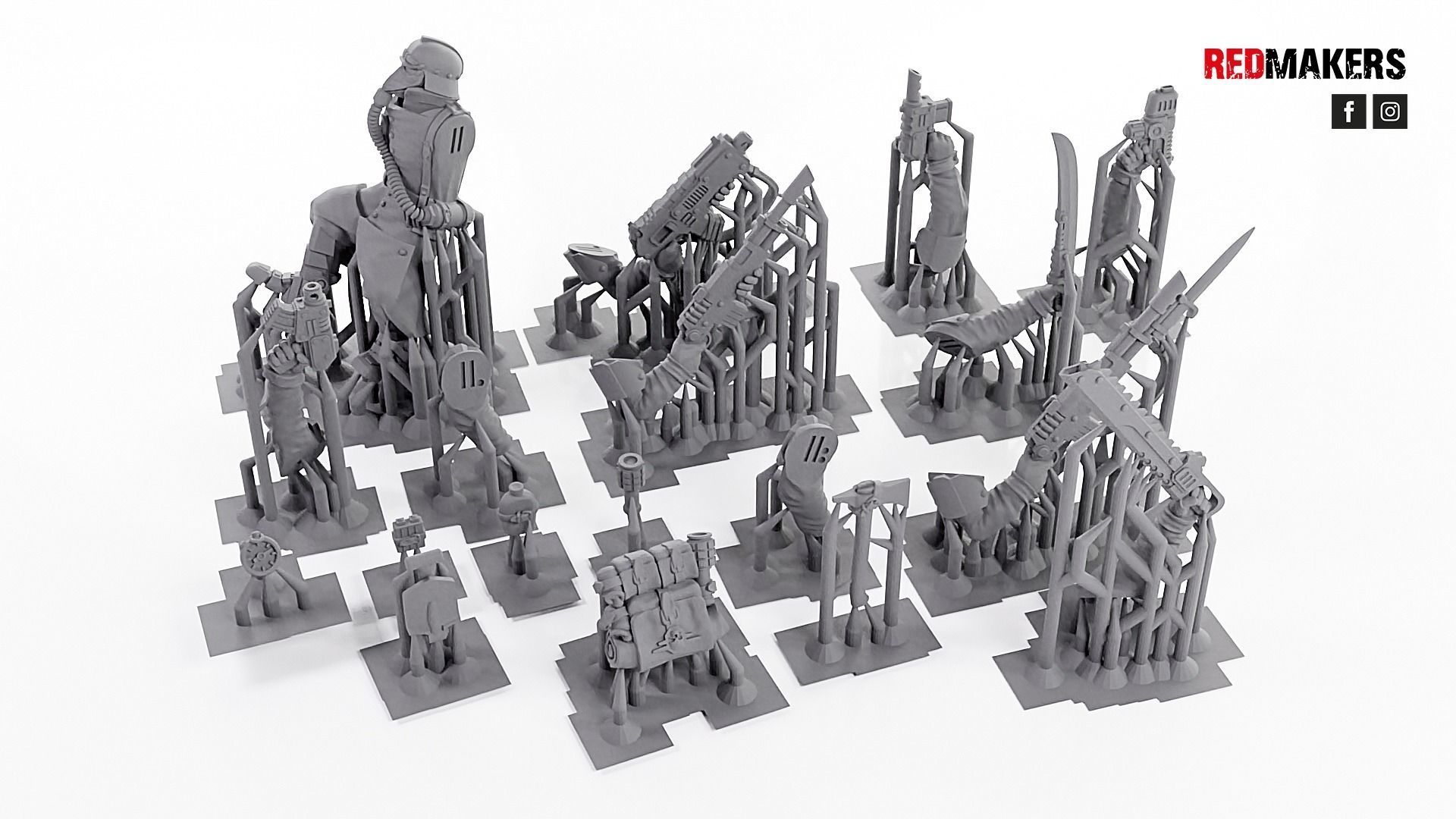 Death Division - Kill Squad - Imperial Force 3D print model_29