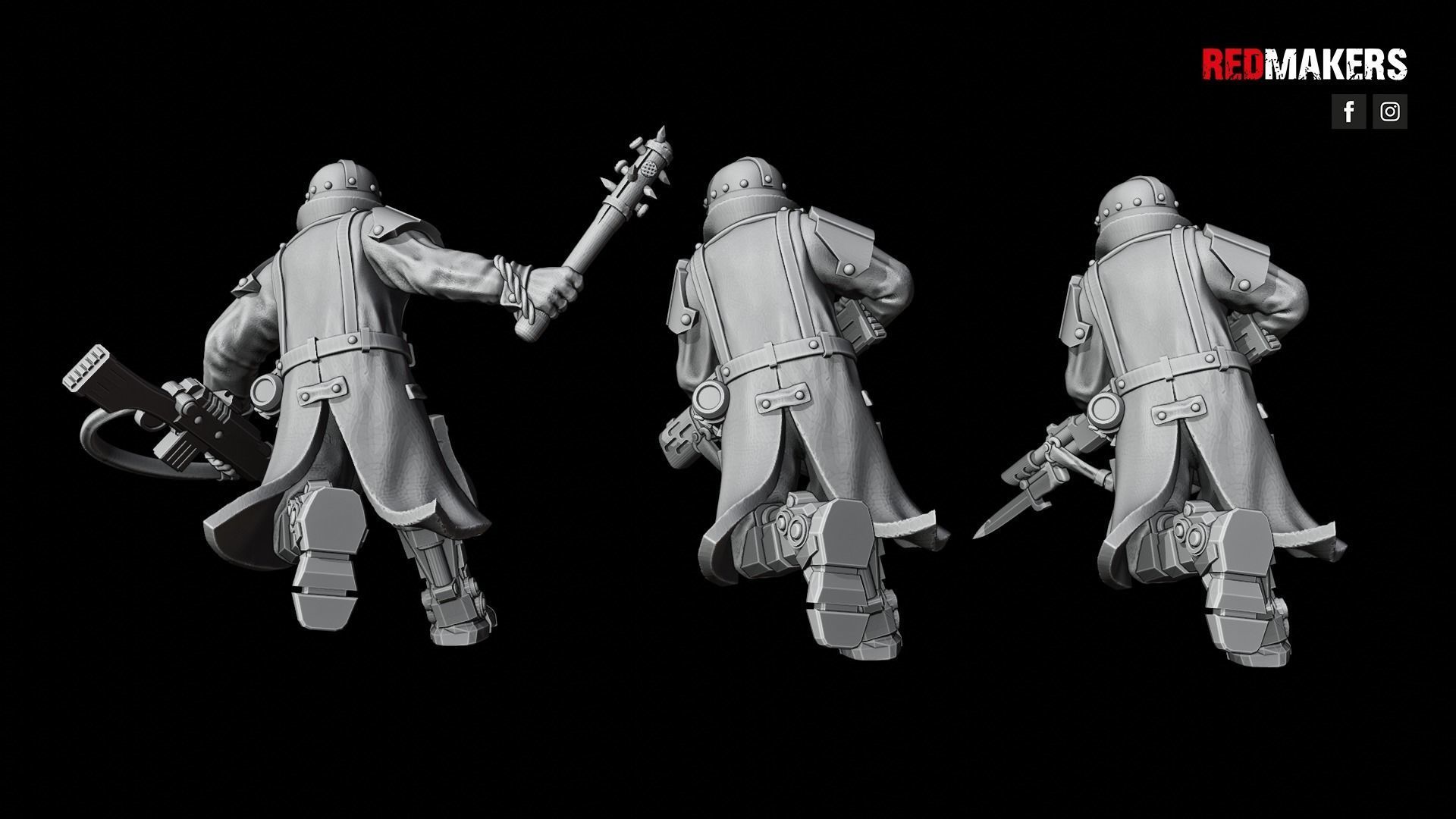 Death Division - Kill Squad - Imperial Force 3D print model_58