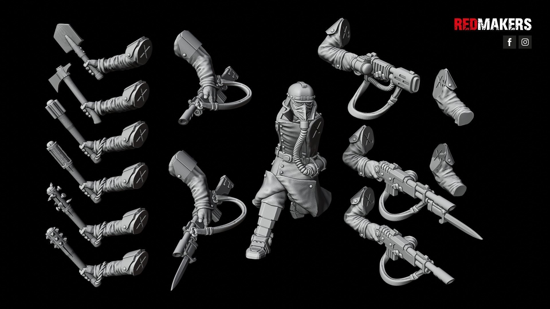 Death Division - Kill Squad - Imperial Force 3D print model_59