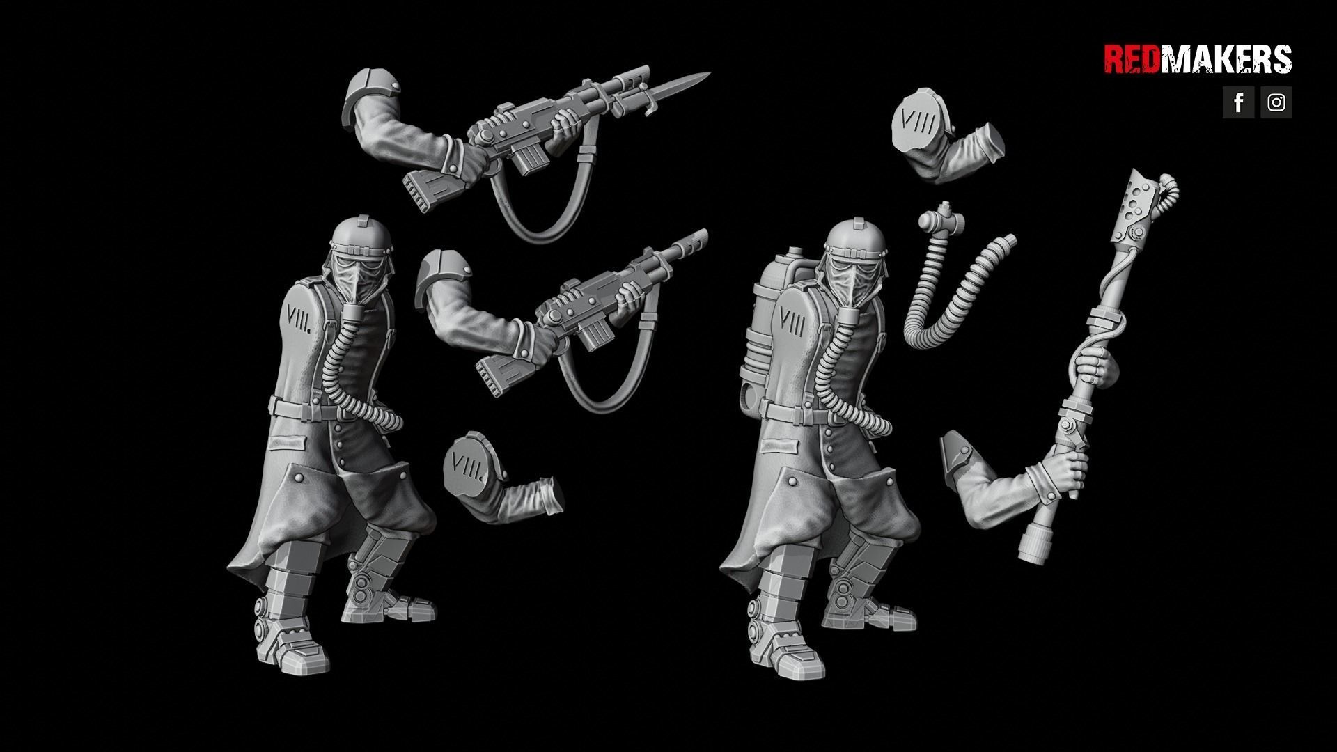 Death Division - Kill Squad - Imperial Force 3D print model_53