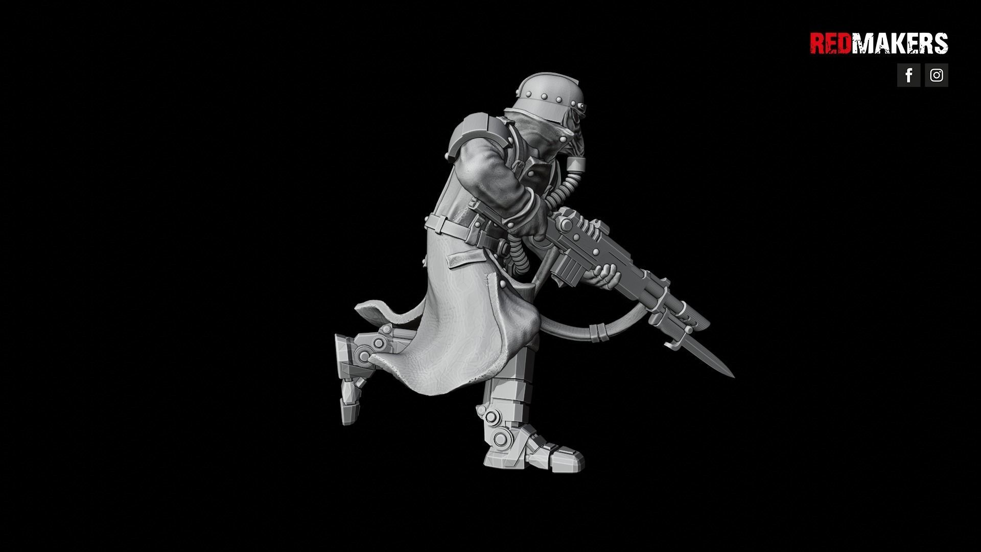 Death Division - Kill Squad - Imperial Force 3D print model_31