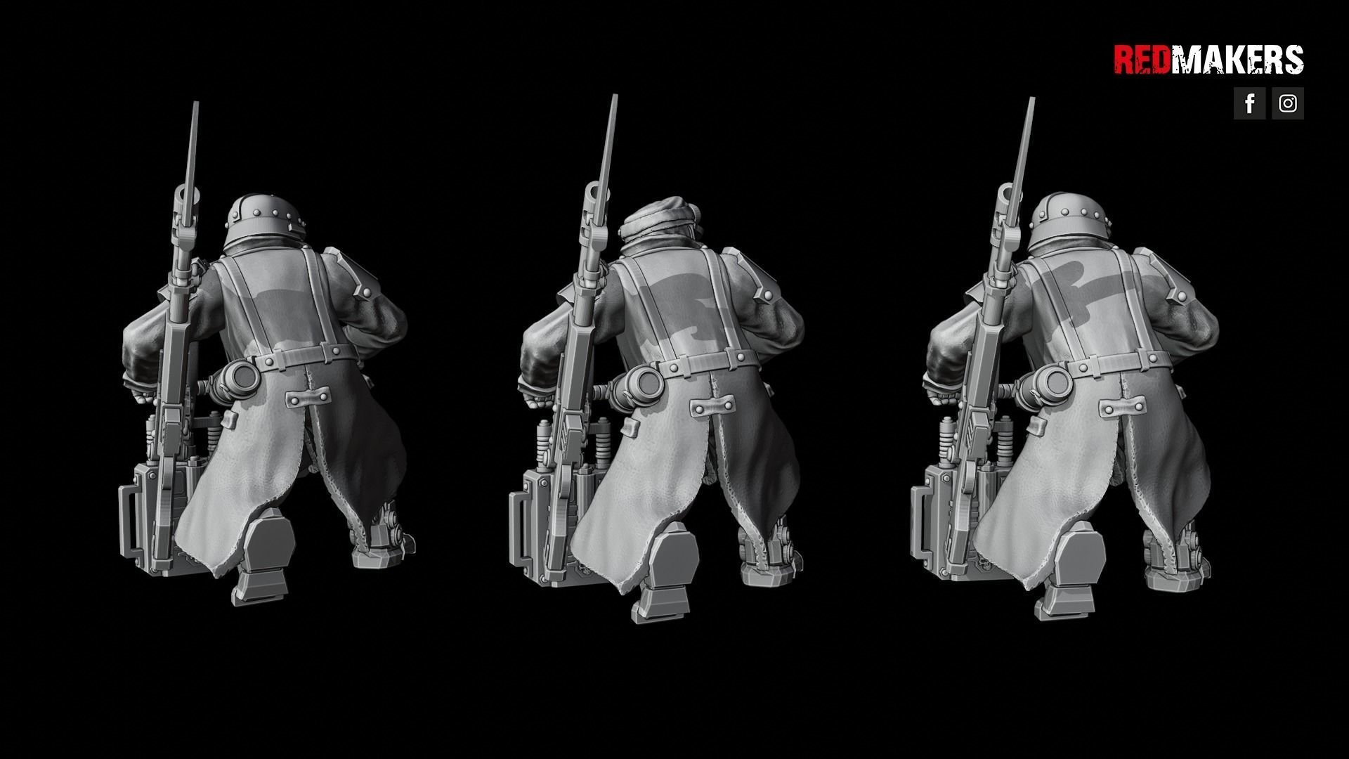 Death Division - Kill Squad - Imperial Force 3D print model_40